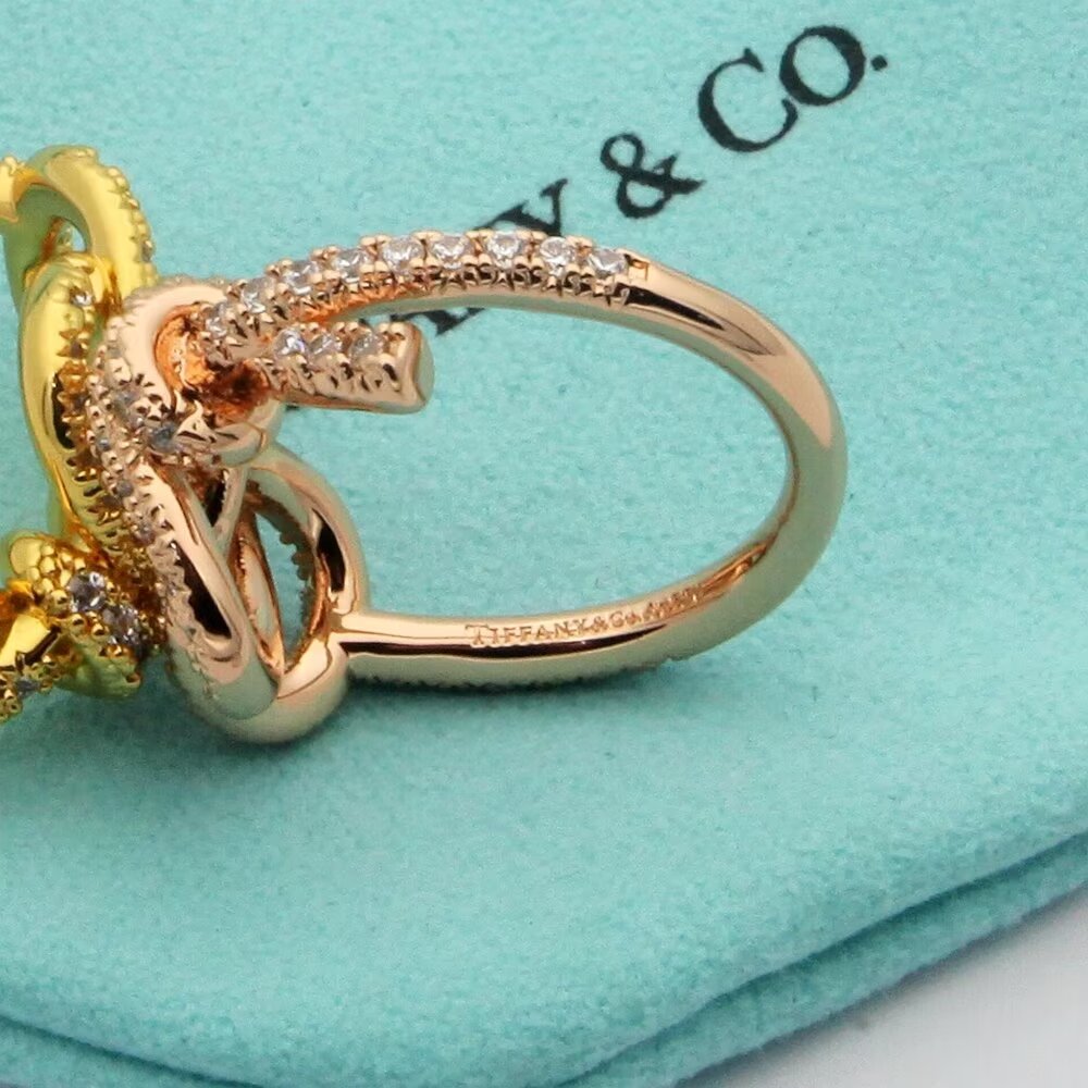 Tiffany & Co. Tiffany Keys Woven Keys Ring  - EUR FASHION