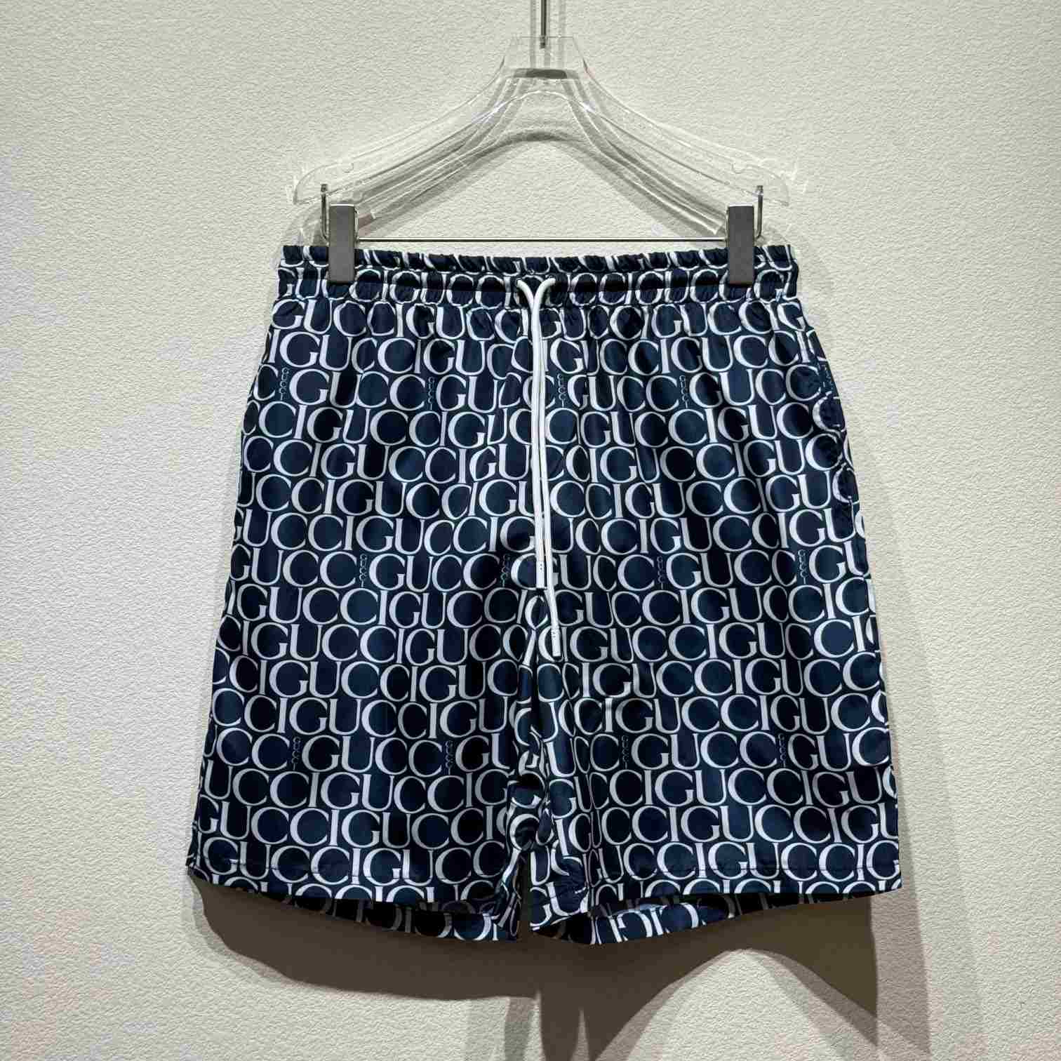 Gucci Maxi Gucci Print Nylon Swim Short - EUR FASHION