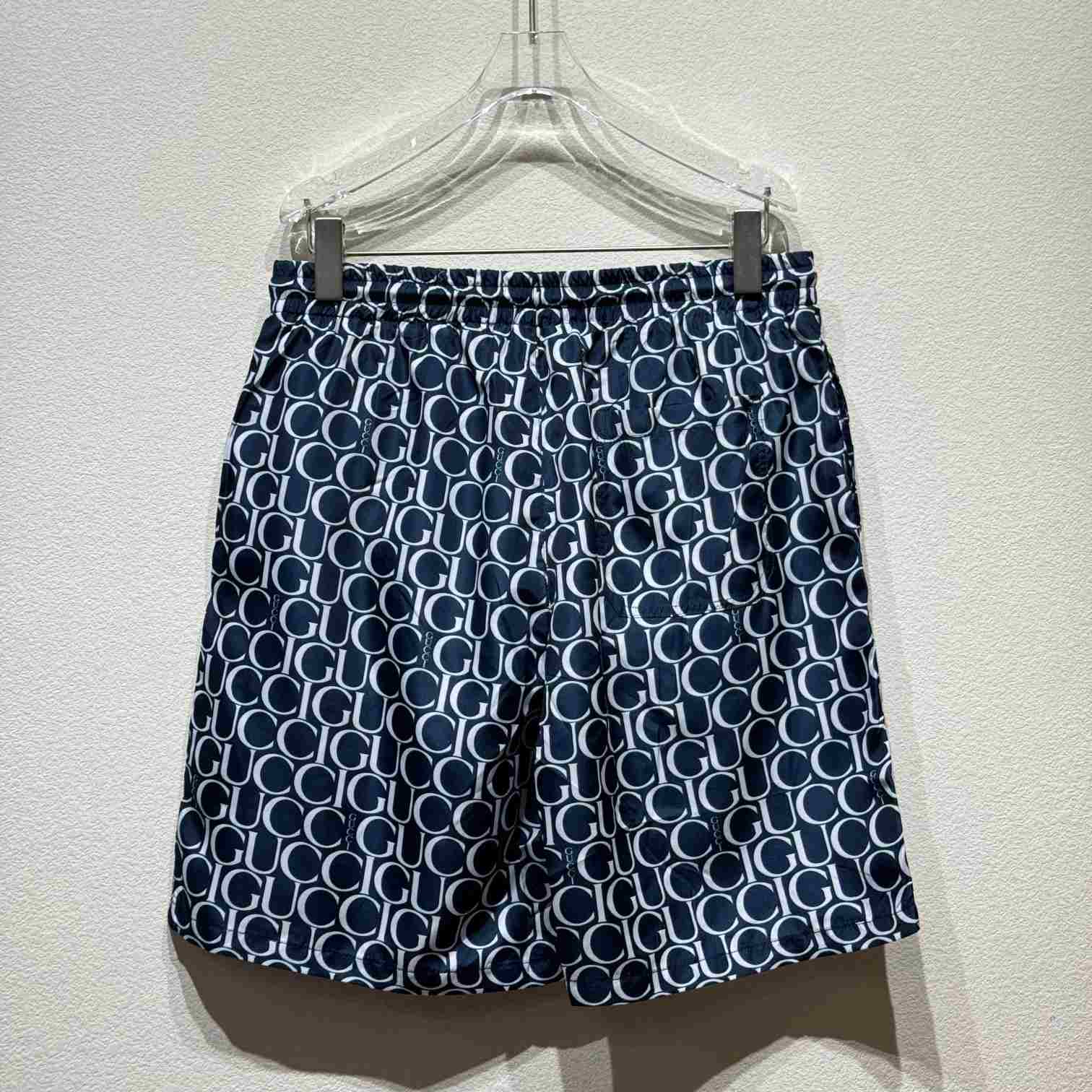 Gucci Maxi Gucci Print Nylon Swim Short - EUR FASHION