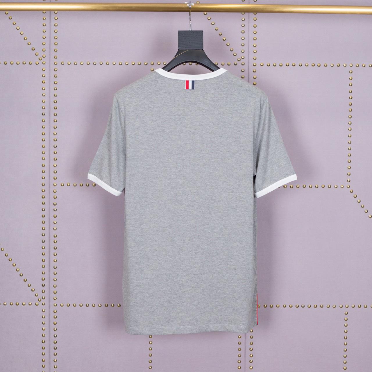 Thom Browne Short Sleeve T-Shirt   1886 - EUR FASHION