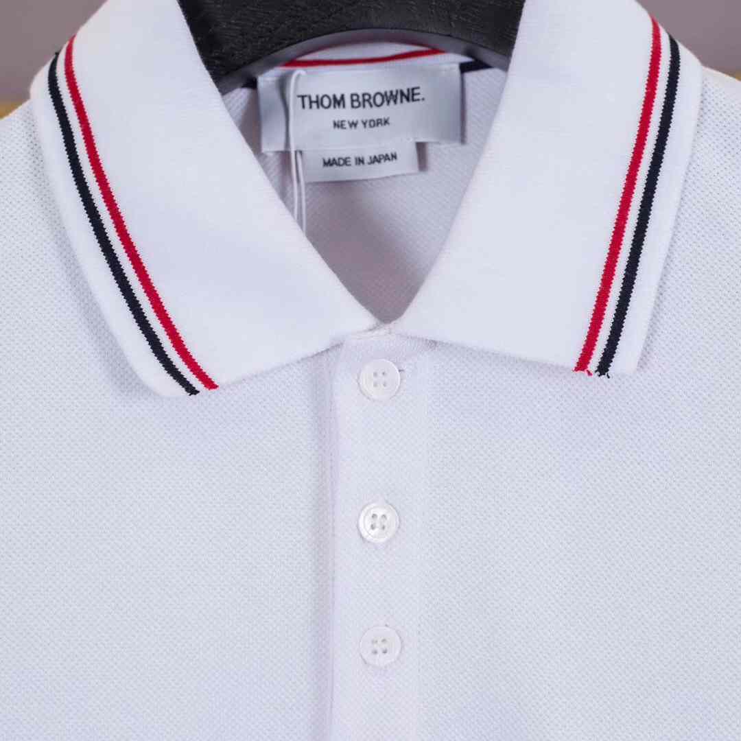 Thom Browne Bar Stripe Short-sleeve Polo   TB1767 - EUR FASHION