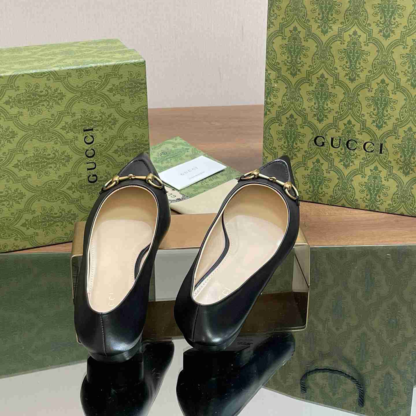 Gucci Women's Ballet Flat With Horsebit - EUR FASHION