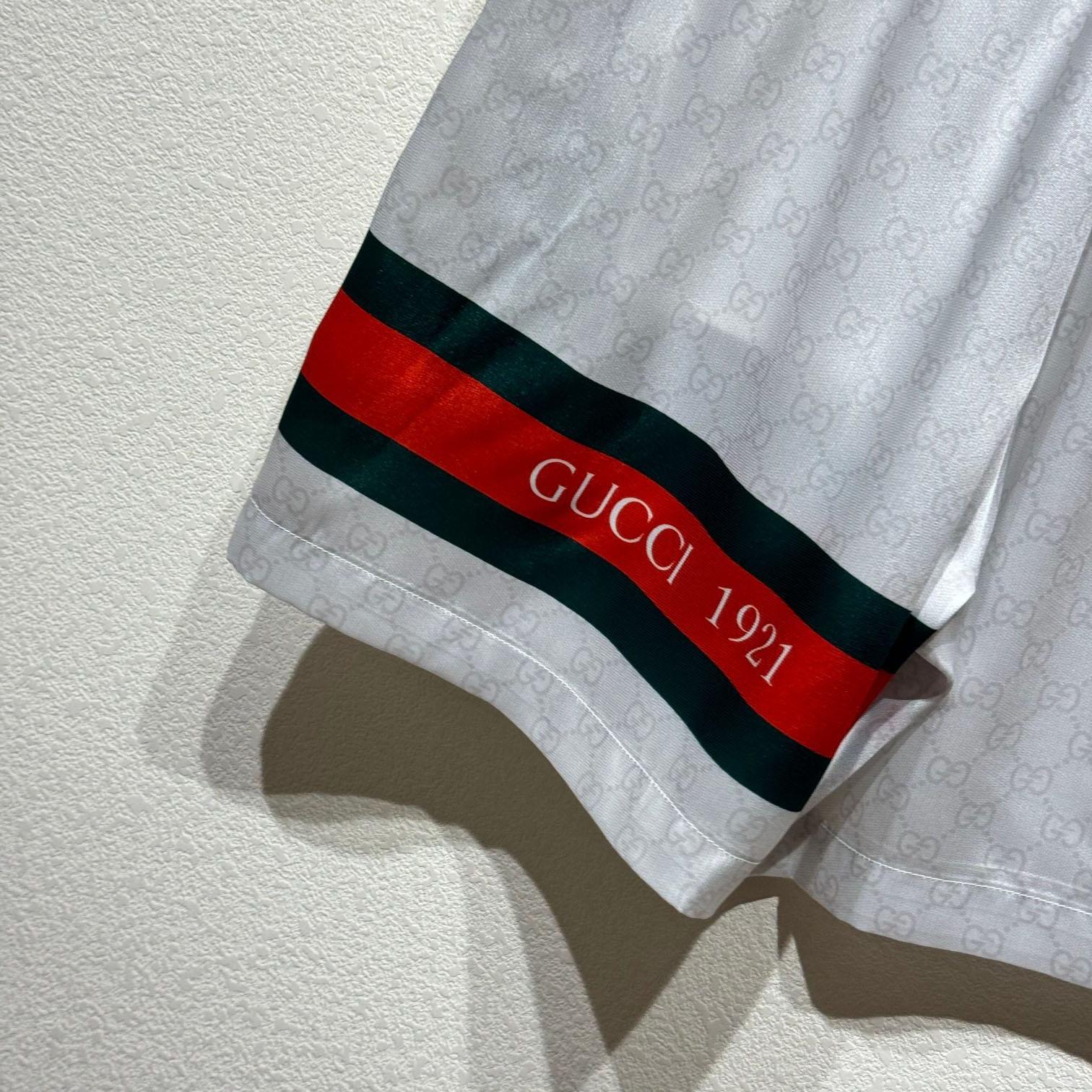 Gucci GG Nylon Jacquard Shorts - EUR FASHION