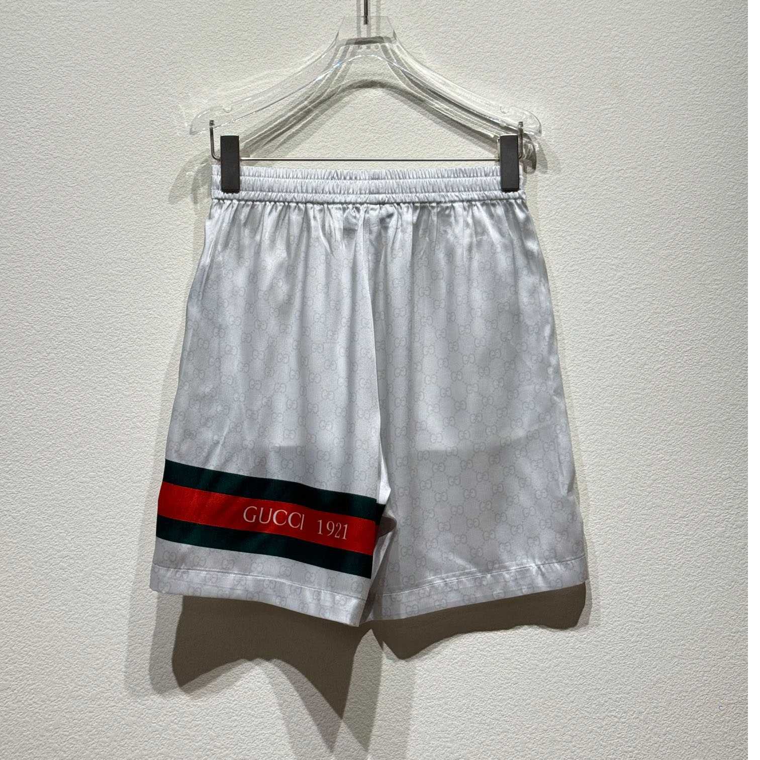 Gucci GG Nylon Jacquard Shorts - EUR FASHION