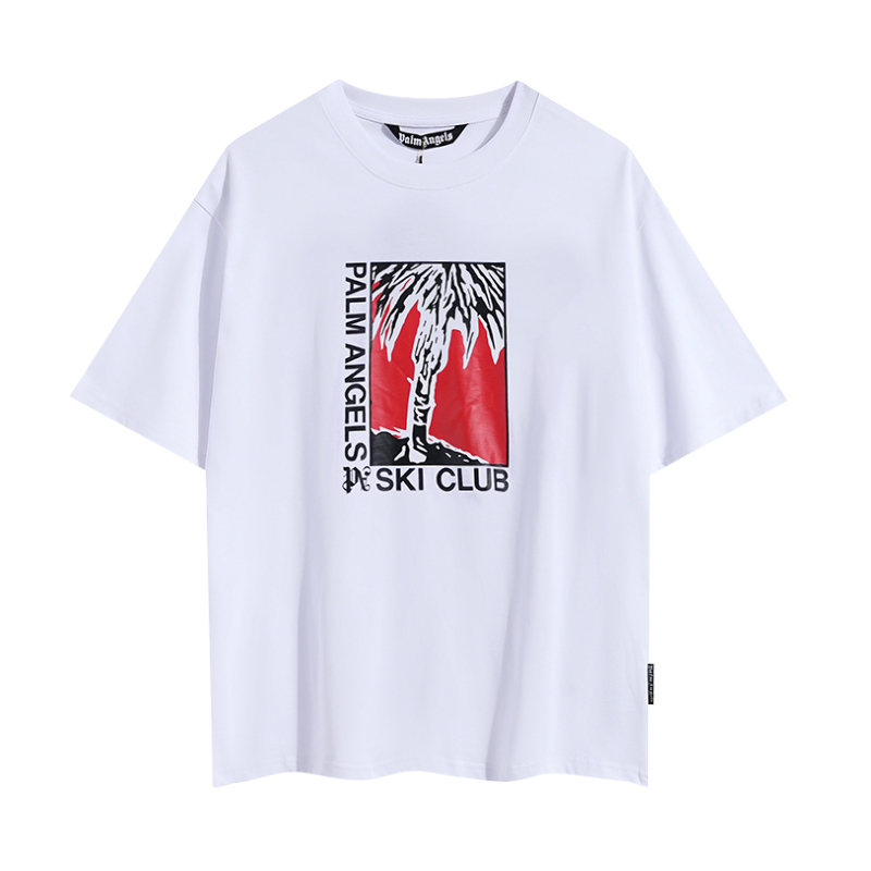  Palm Angels Ski Club T-Shirt - EUR FASHION