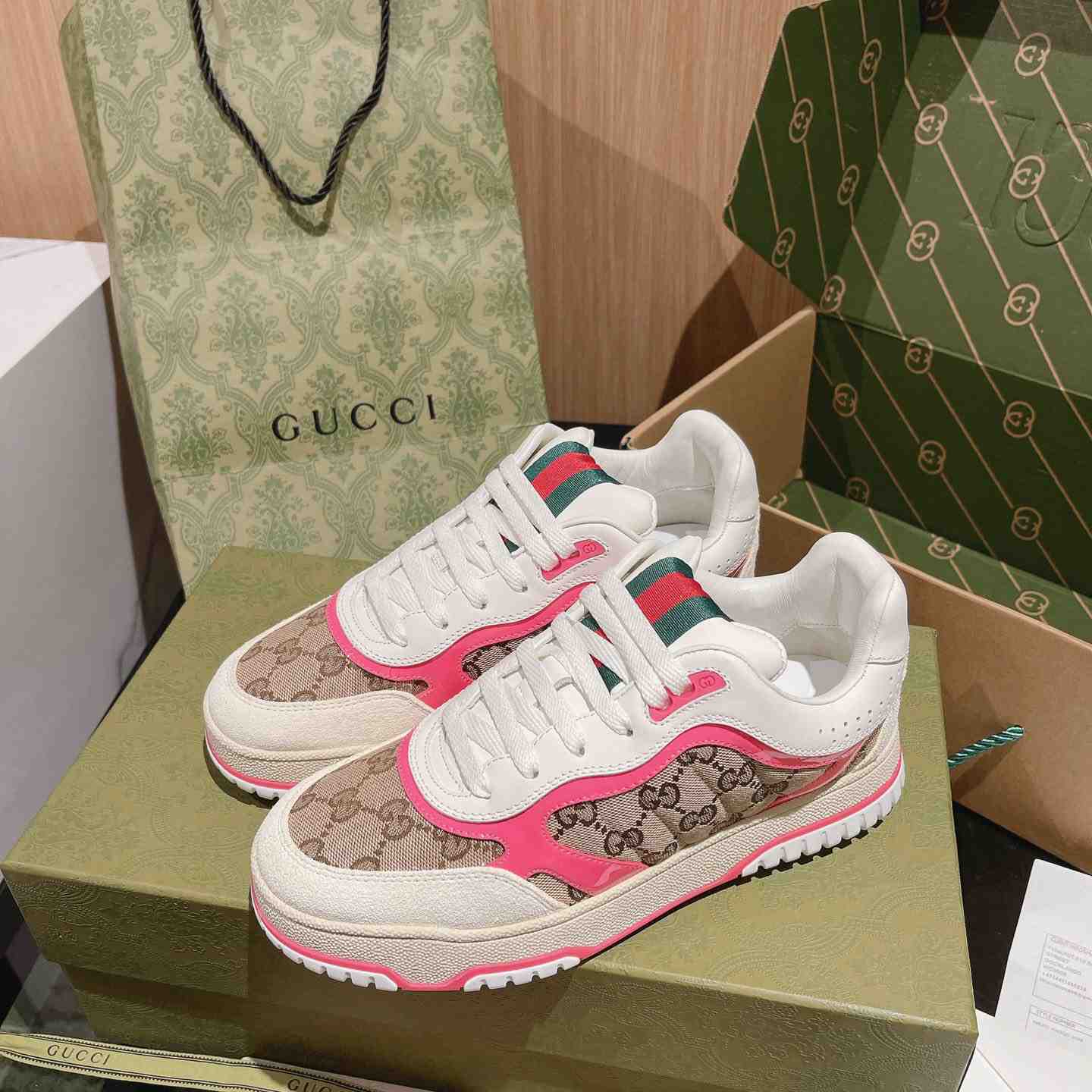 Gucci Re-Web Sneakers - EUR FASHION