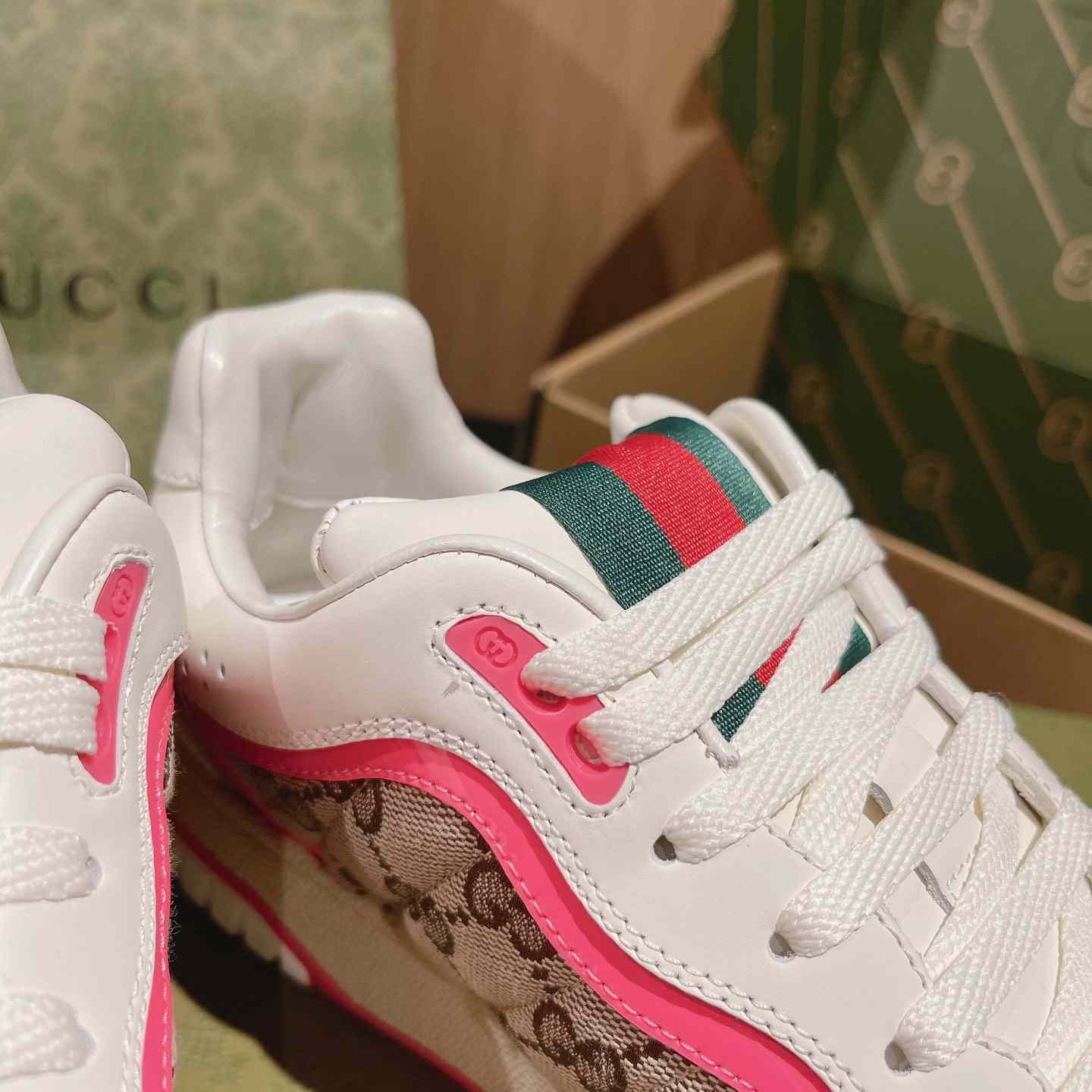 Gucci Re-Web Sneakers - EUR FASHION