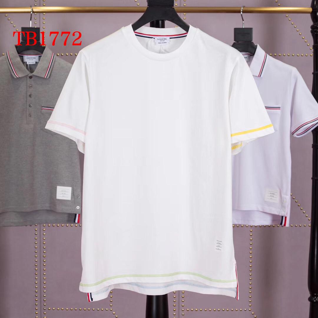 Thom Browne RWB Stripe Short Sleeve T-Shirt   TB1772 - EUR FASHION