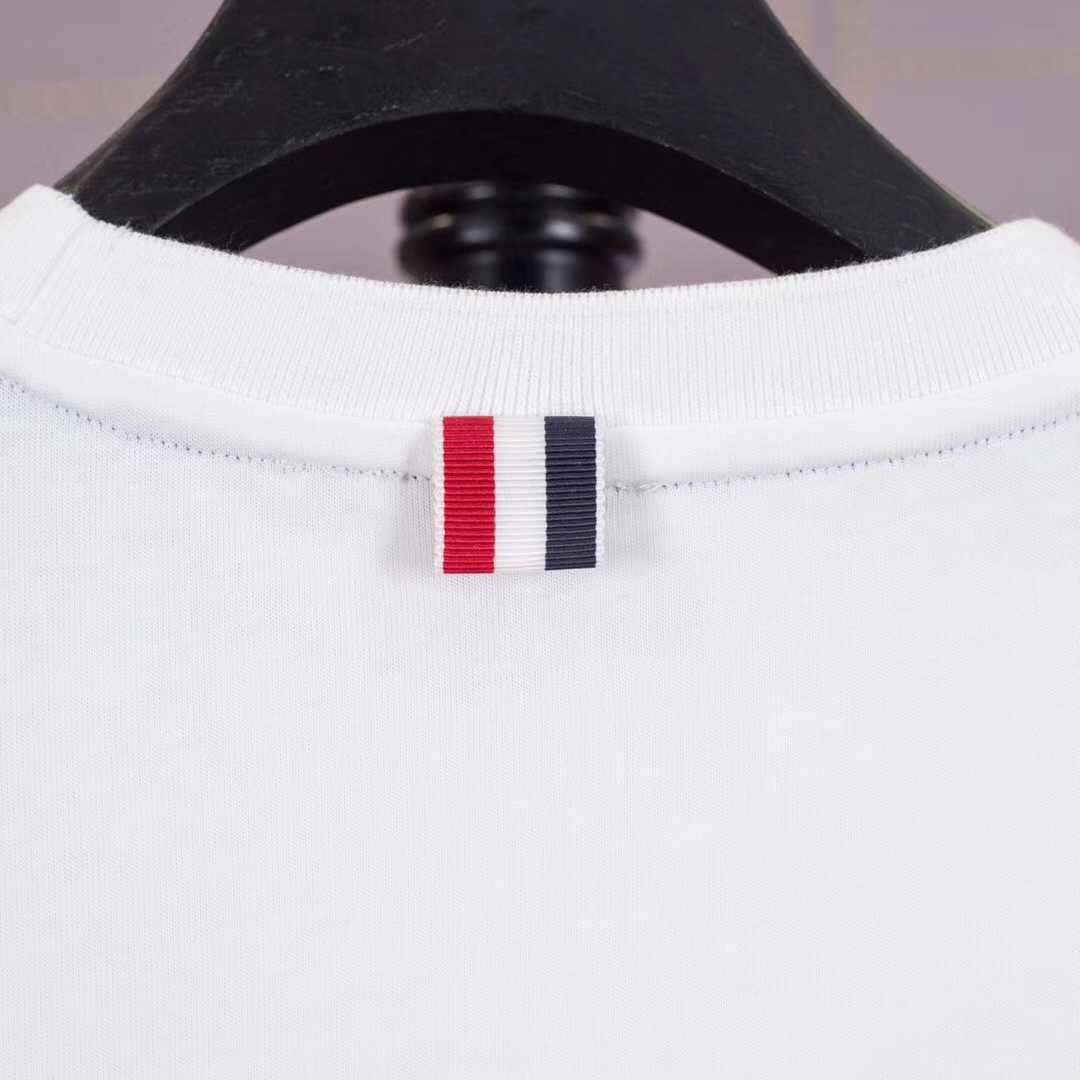 Thom Browne RWB Stripe Short Sleeve T-Shirt   TB1772 - EUR FASHION