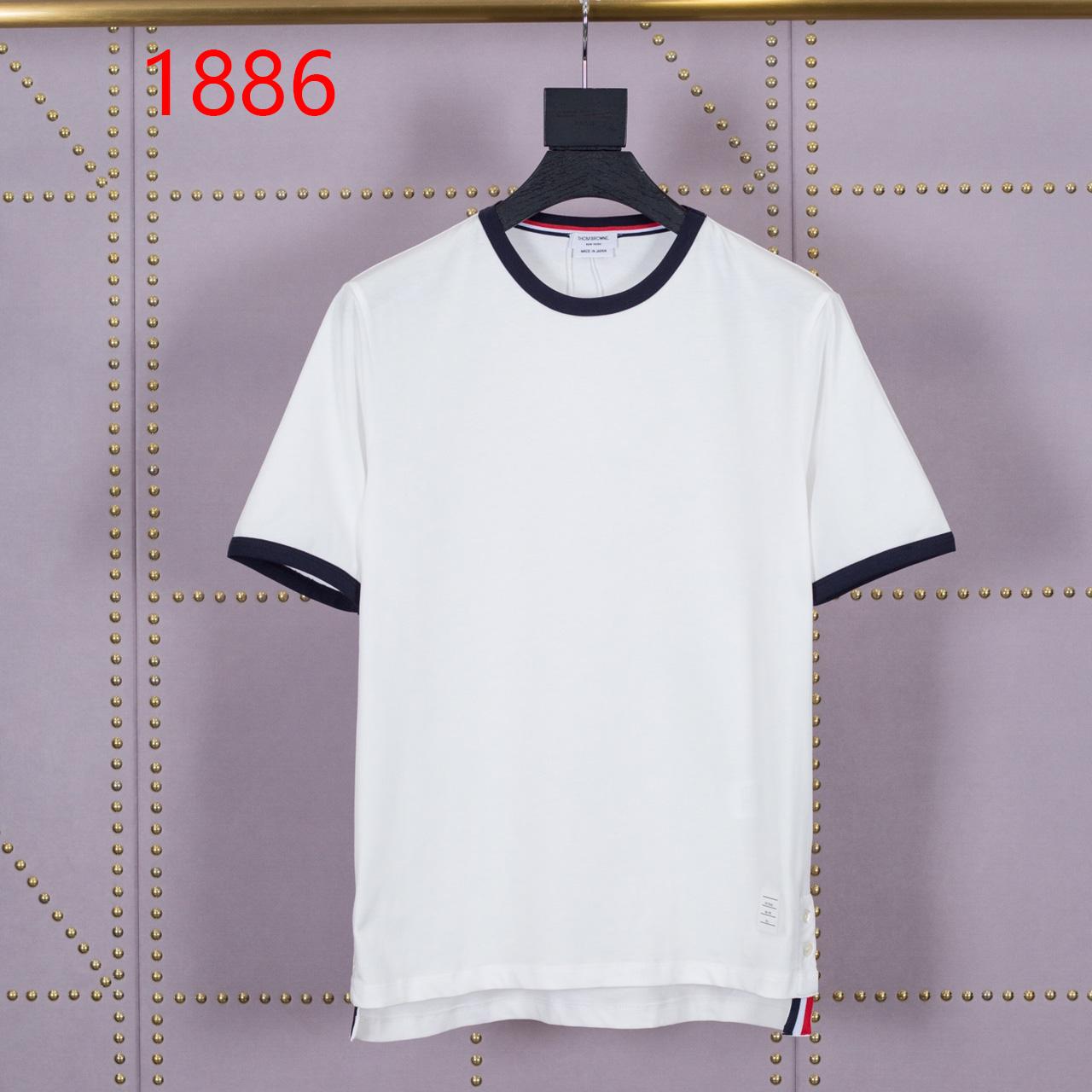 Thom Browne Short Sleeve T-Shirt   1886 - EUR FASHION