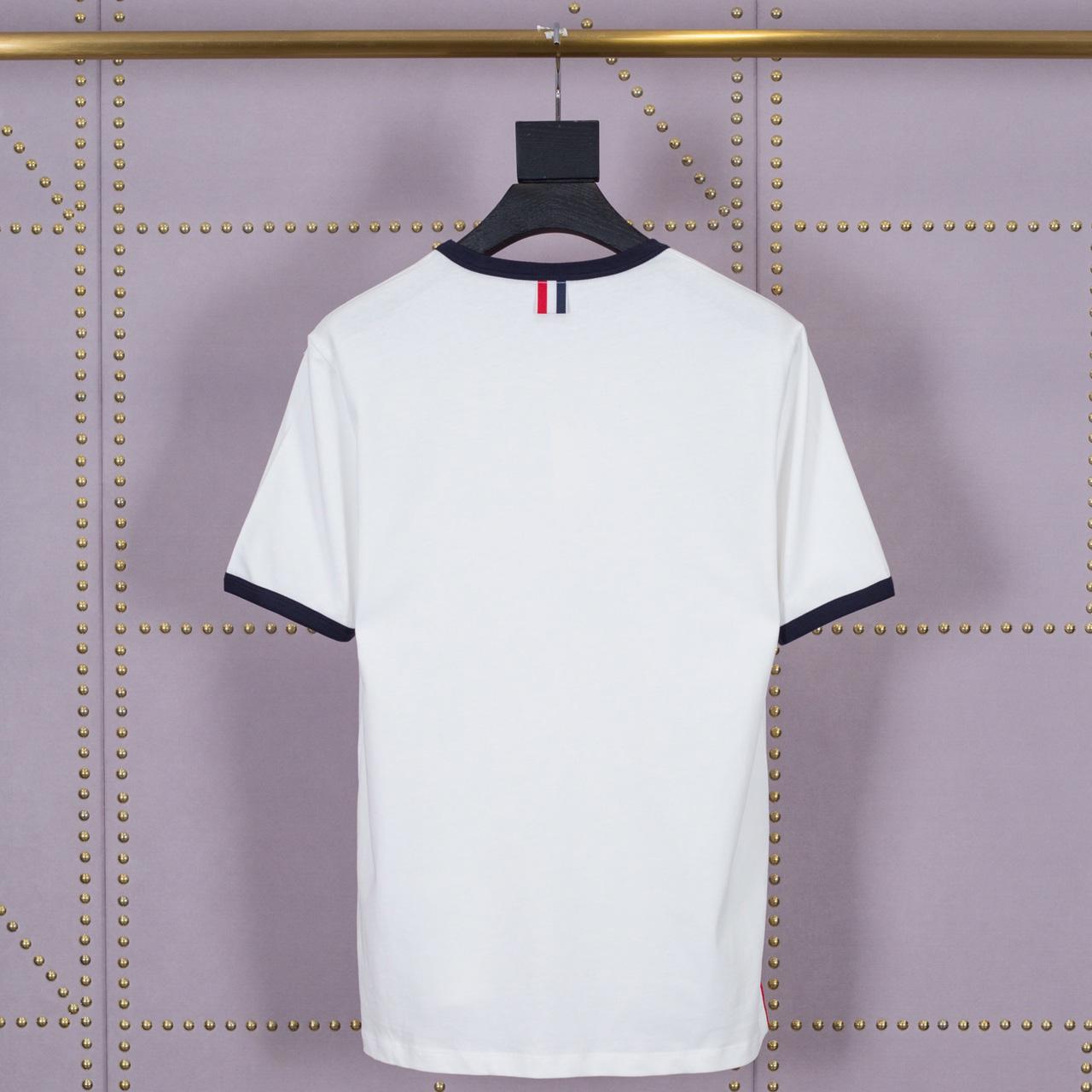 Thom Browne Short Sleeve T-Shirt   1886 - EUR FASHION