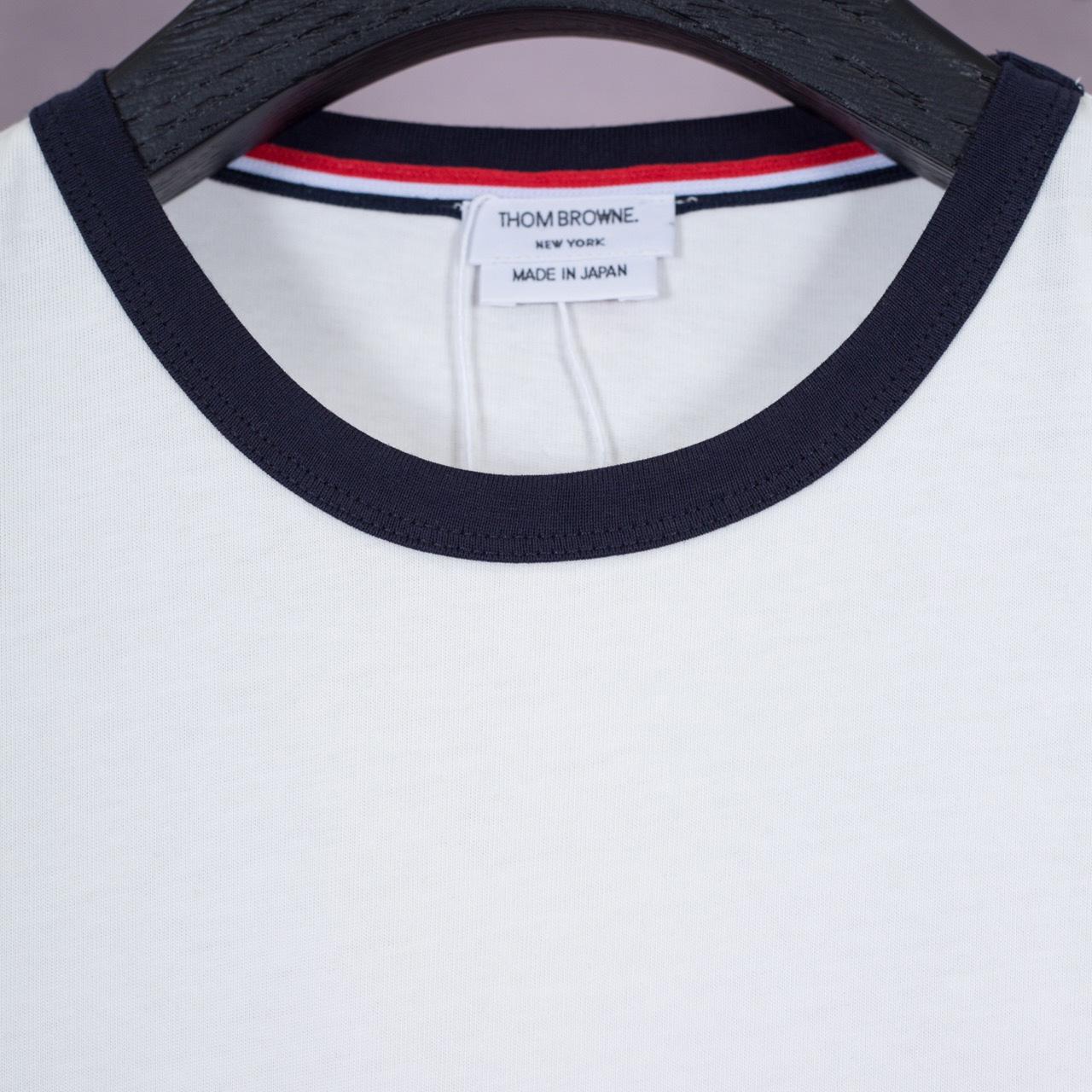 Thom Browne Short Sleeve T-Shirt   1886 - EUR FASHION