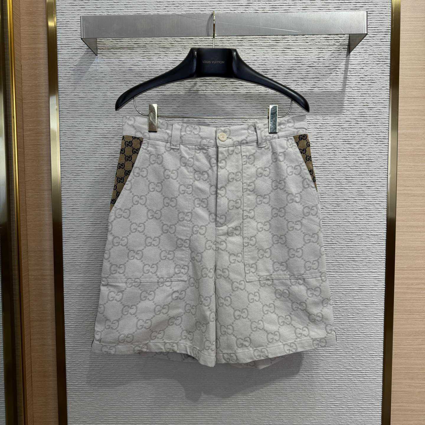 Gucci GG Cotton Jacquard Bermuda Shorts - EUR FASHION