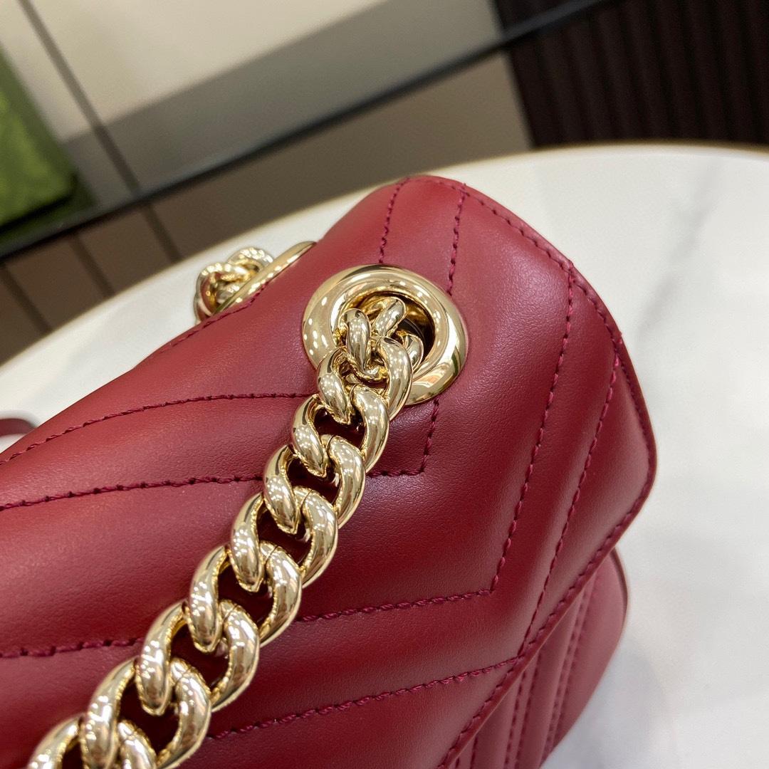 Gucci GG Marmont Mini Shoulder Bag - EUR FASHION