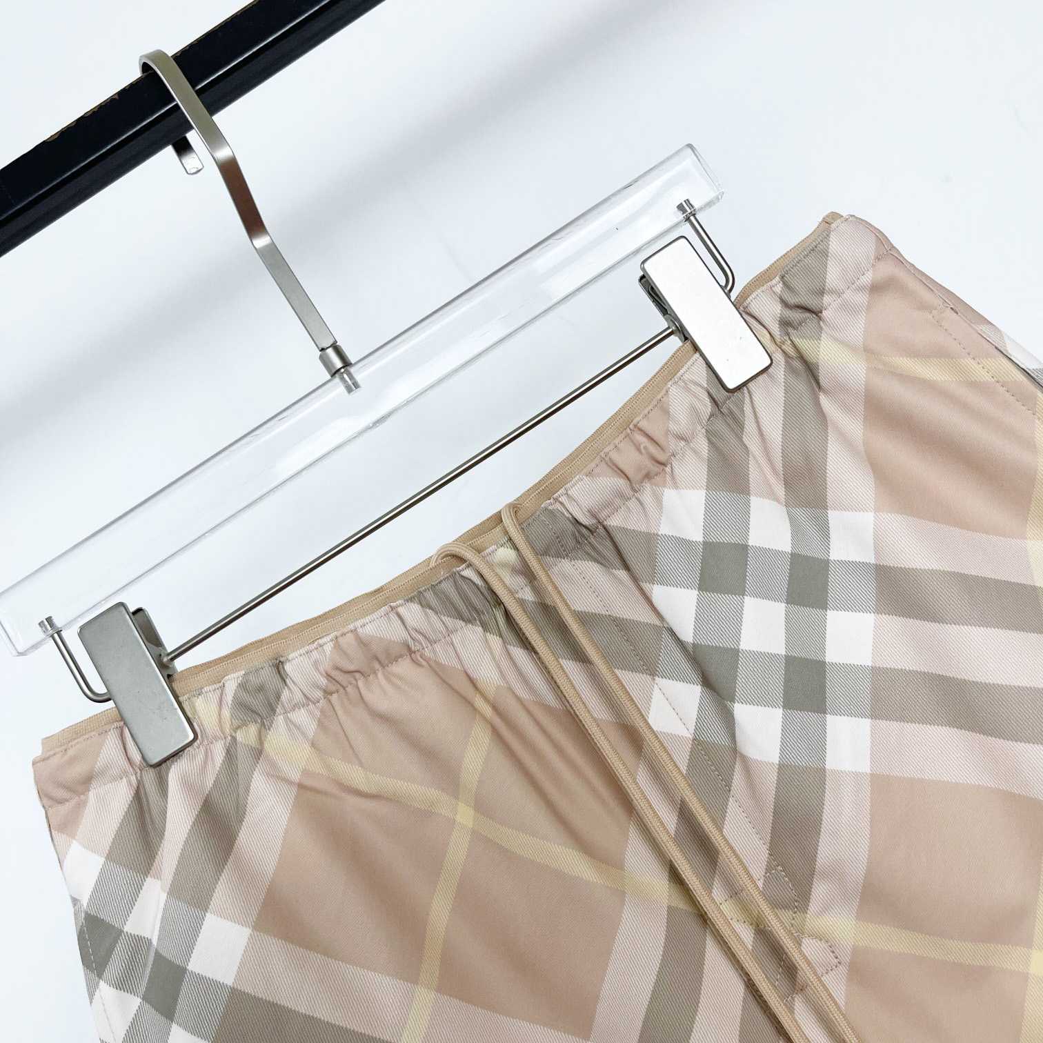 Burberry Checkered Twill Swim Shorts - EUR FASHION