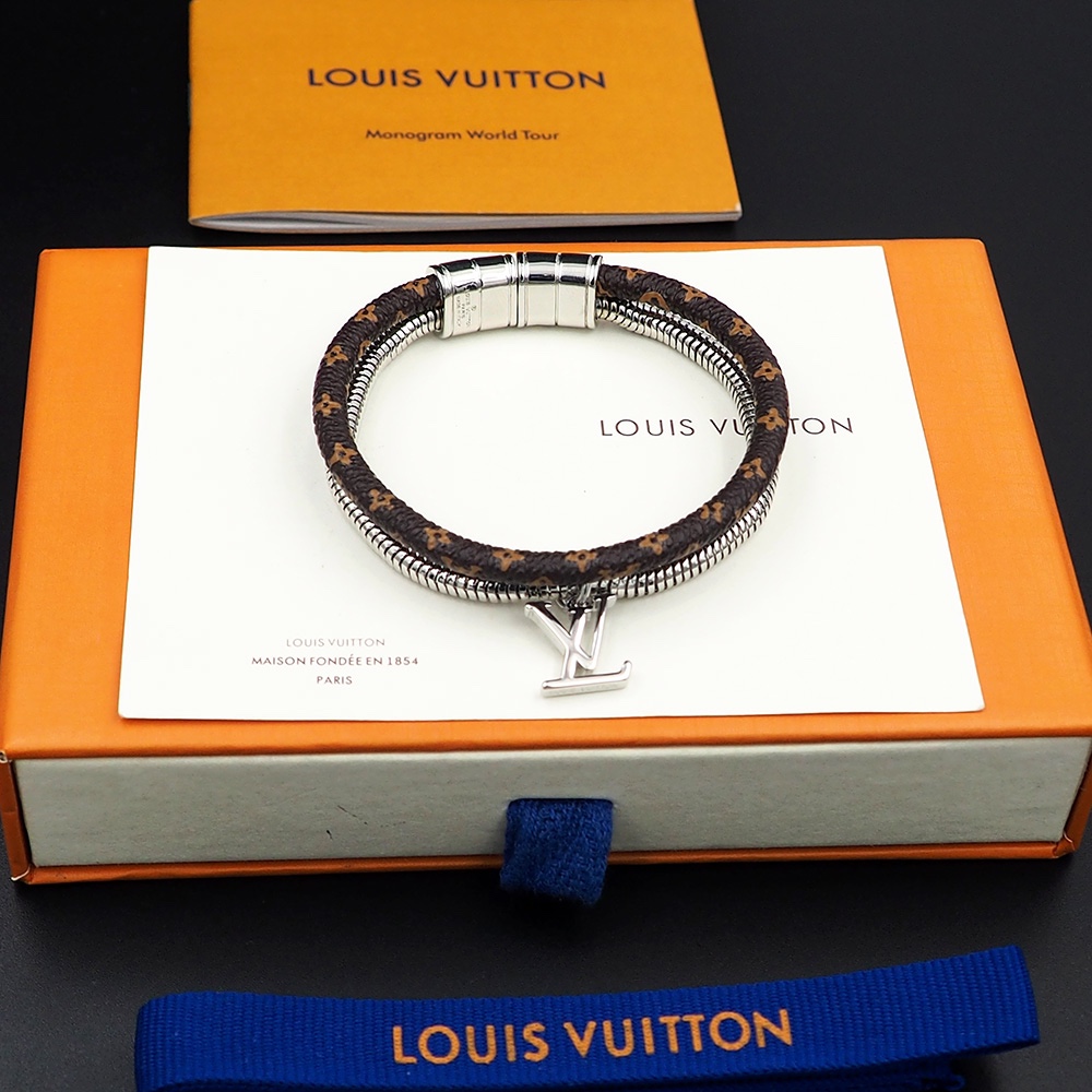 Louis Vuitton Monogram Swirl Bracelet   M8579E - EUR FASHION