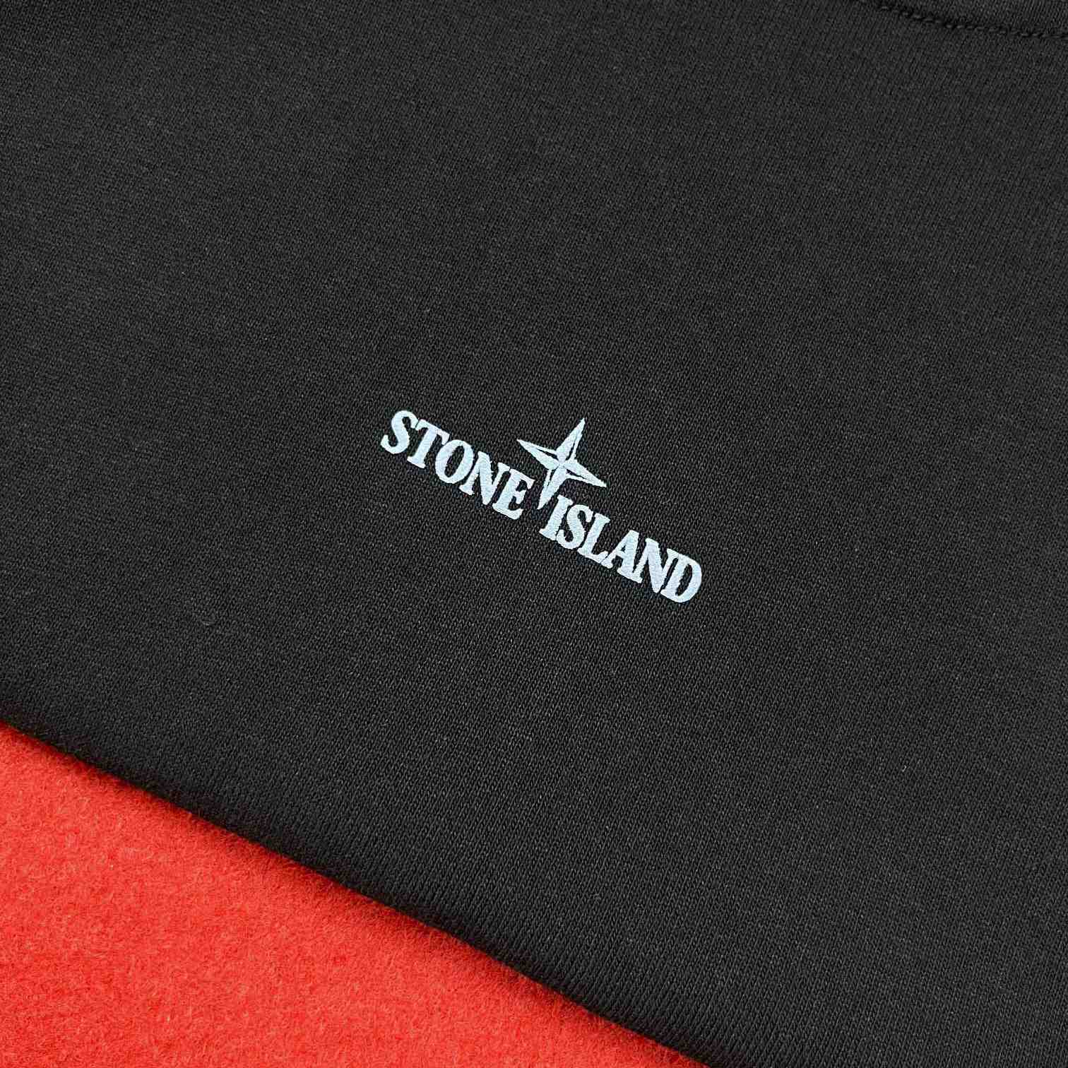 Stone Island Logo-print Cotton T-shirt - EUR FASHION