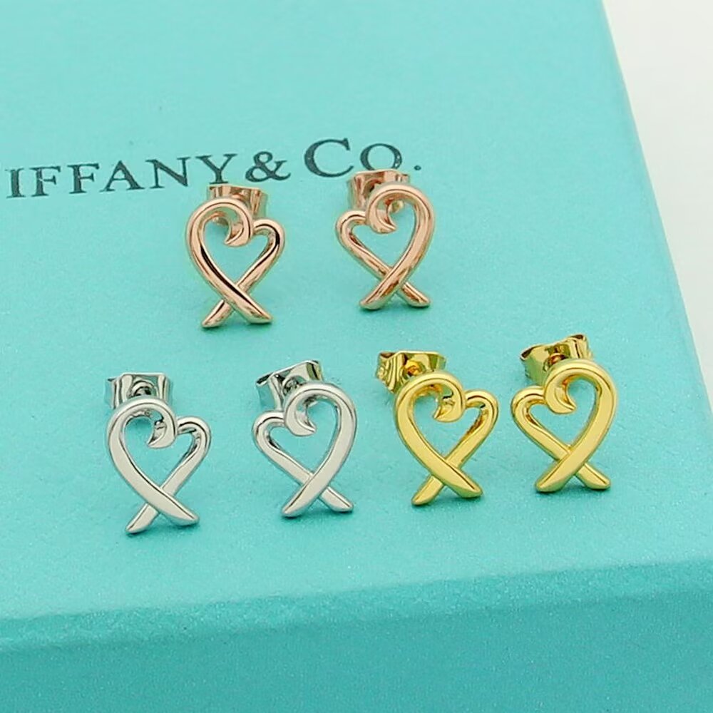 Tiffany & Co. Paloma Picasso Loving Heart Earrings - EUR FASHION