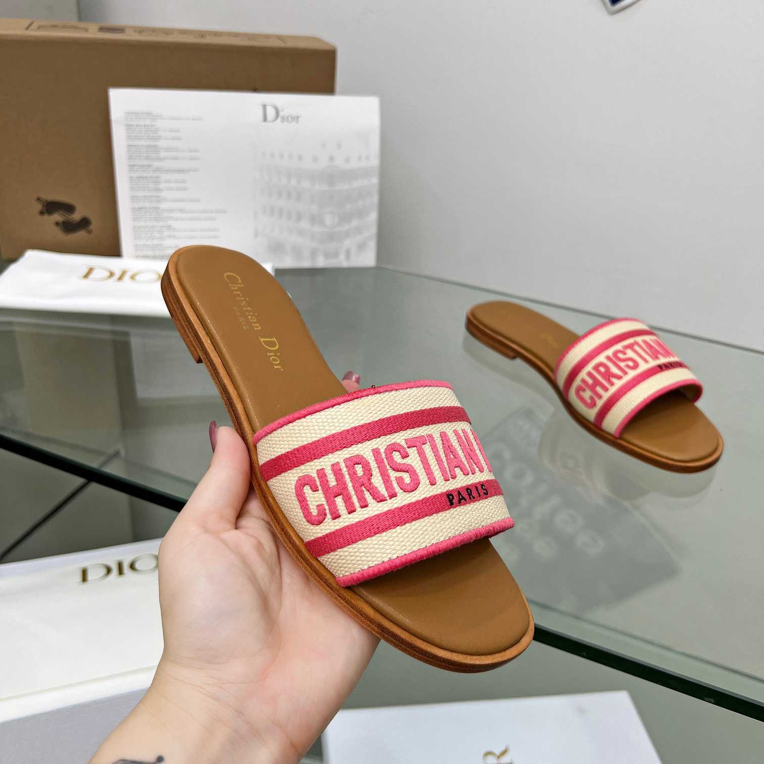 Dior Dioriviera Dway Slide - EUR FASHION