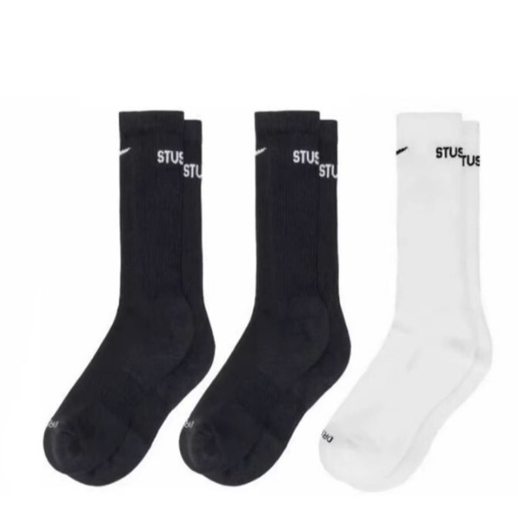 Nike x Stussy Everyday Plus Crew Socks /Box - EUR FASHION