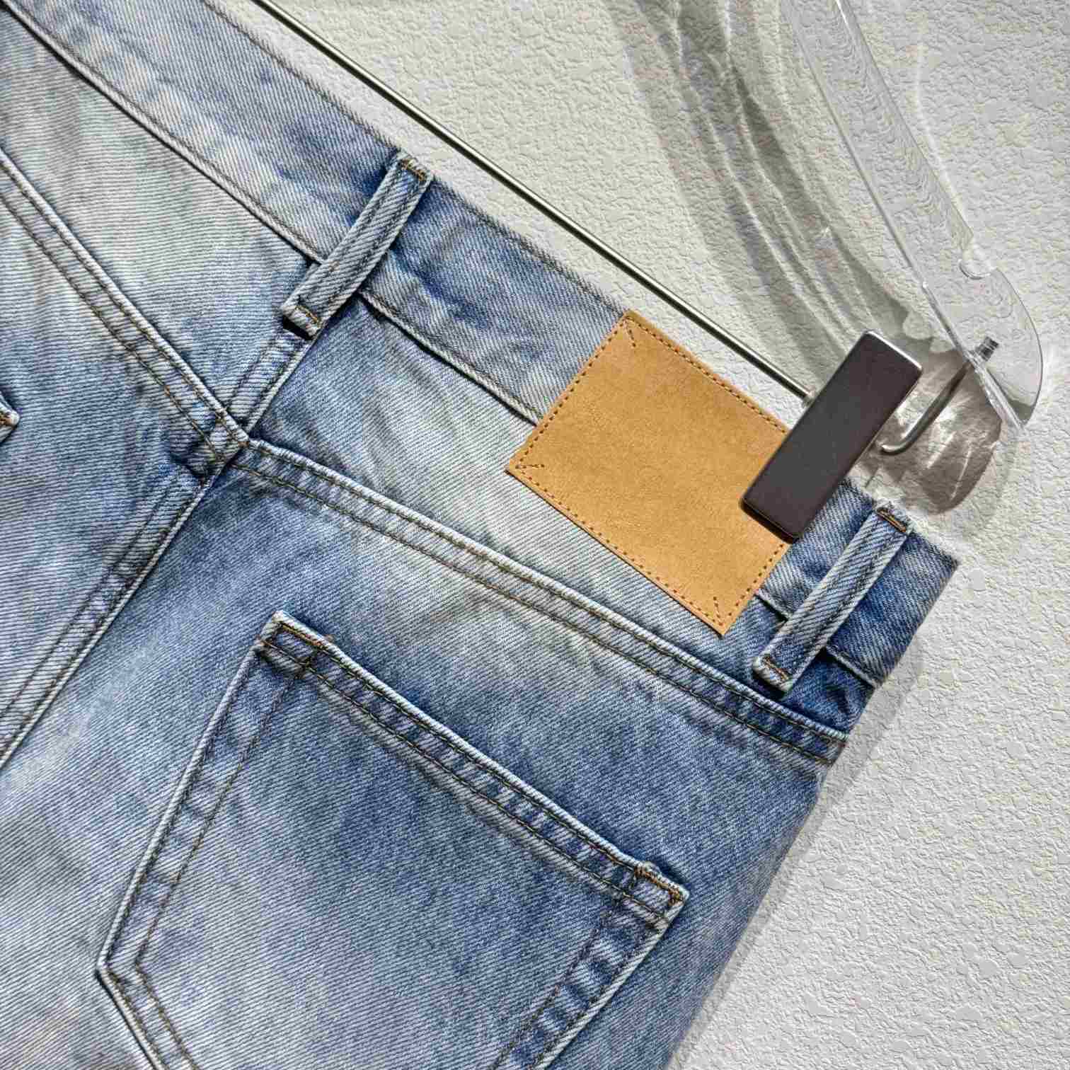 Celine Jeans In Blue Destroyed Denim  - EUR FASHION