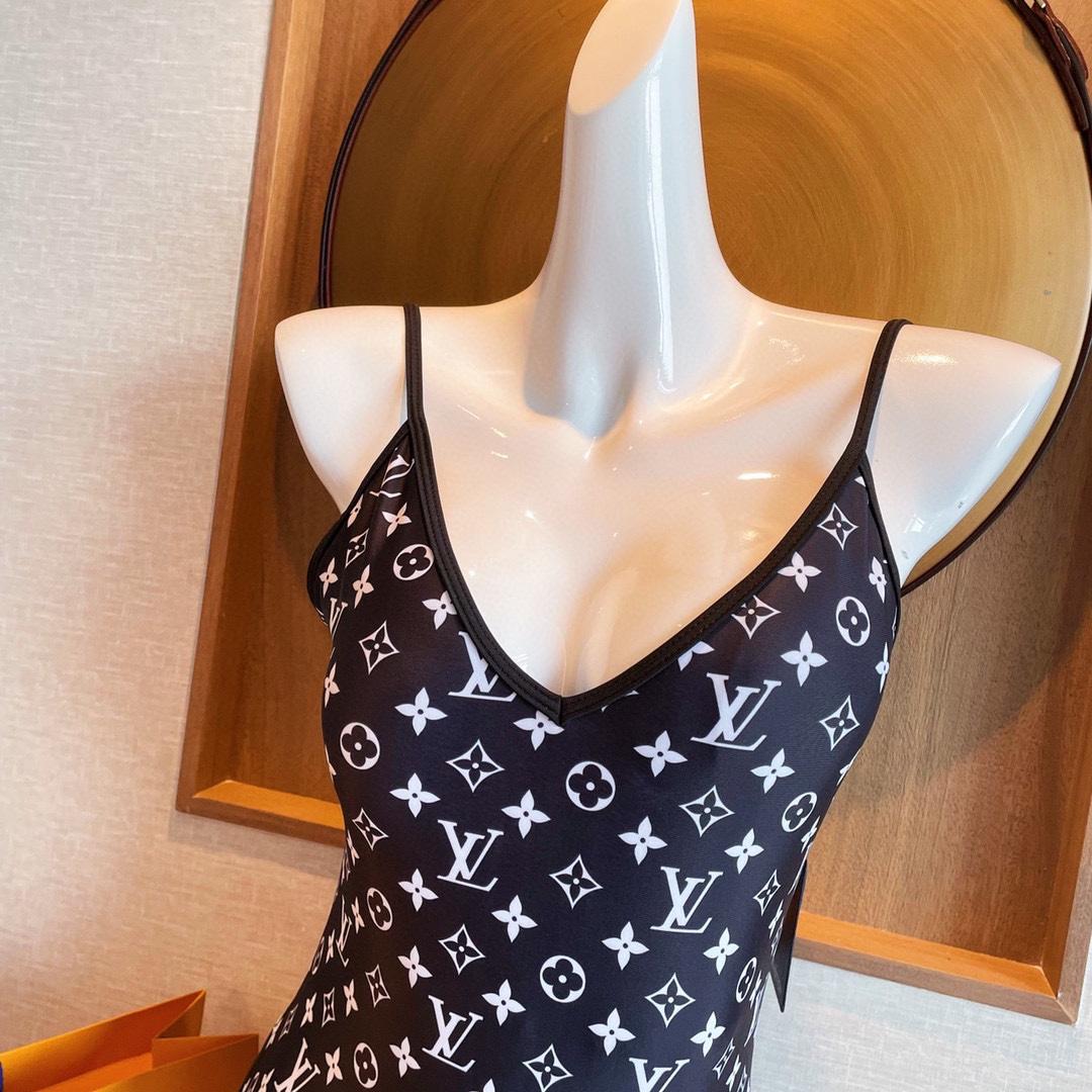 Louis Vuitton Monogram One-Piece Swimsuit - EUR FASHION