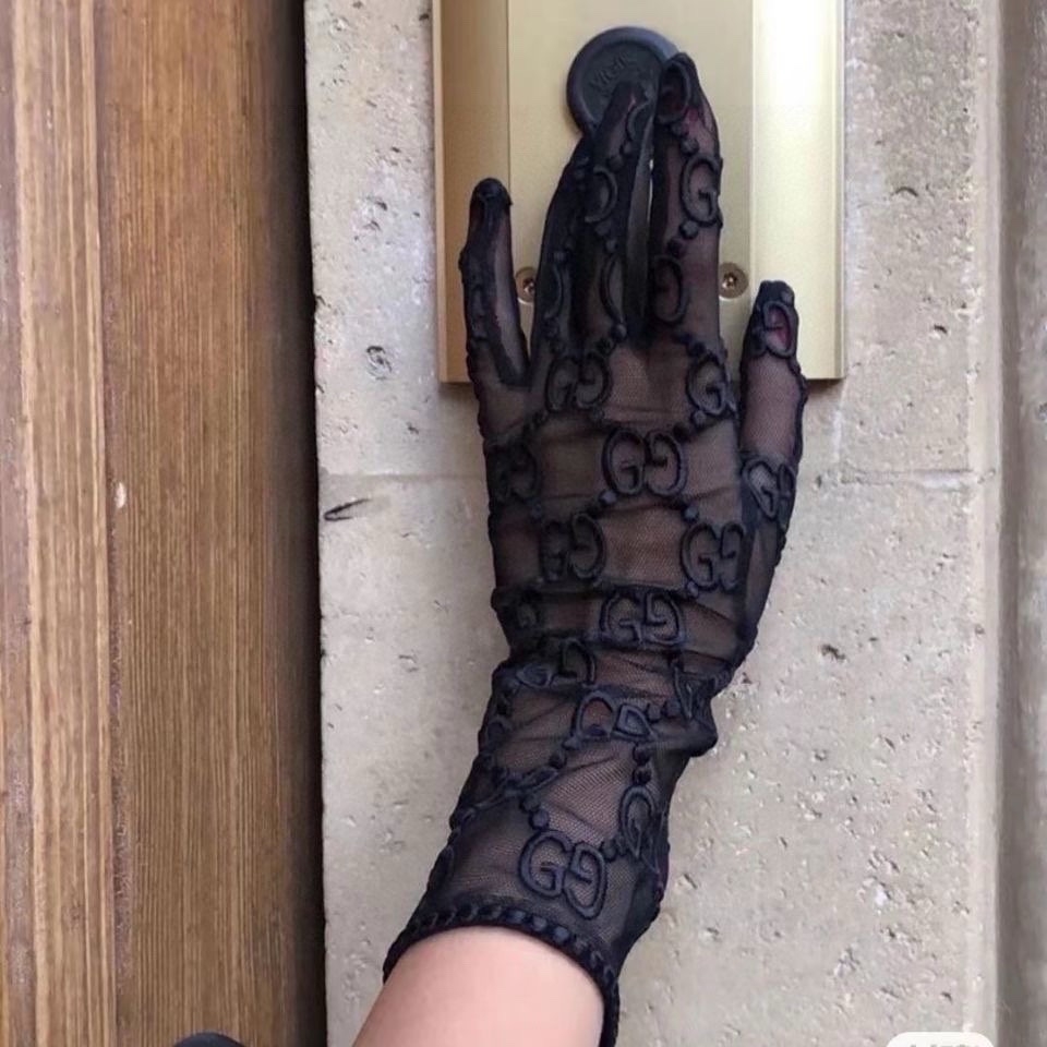 Gucci Tulle Gloves With GG Motif - EUR FASHION