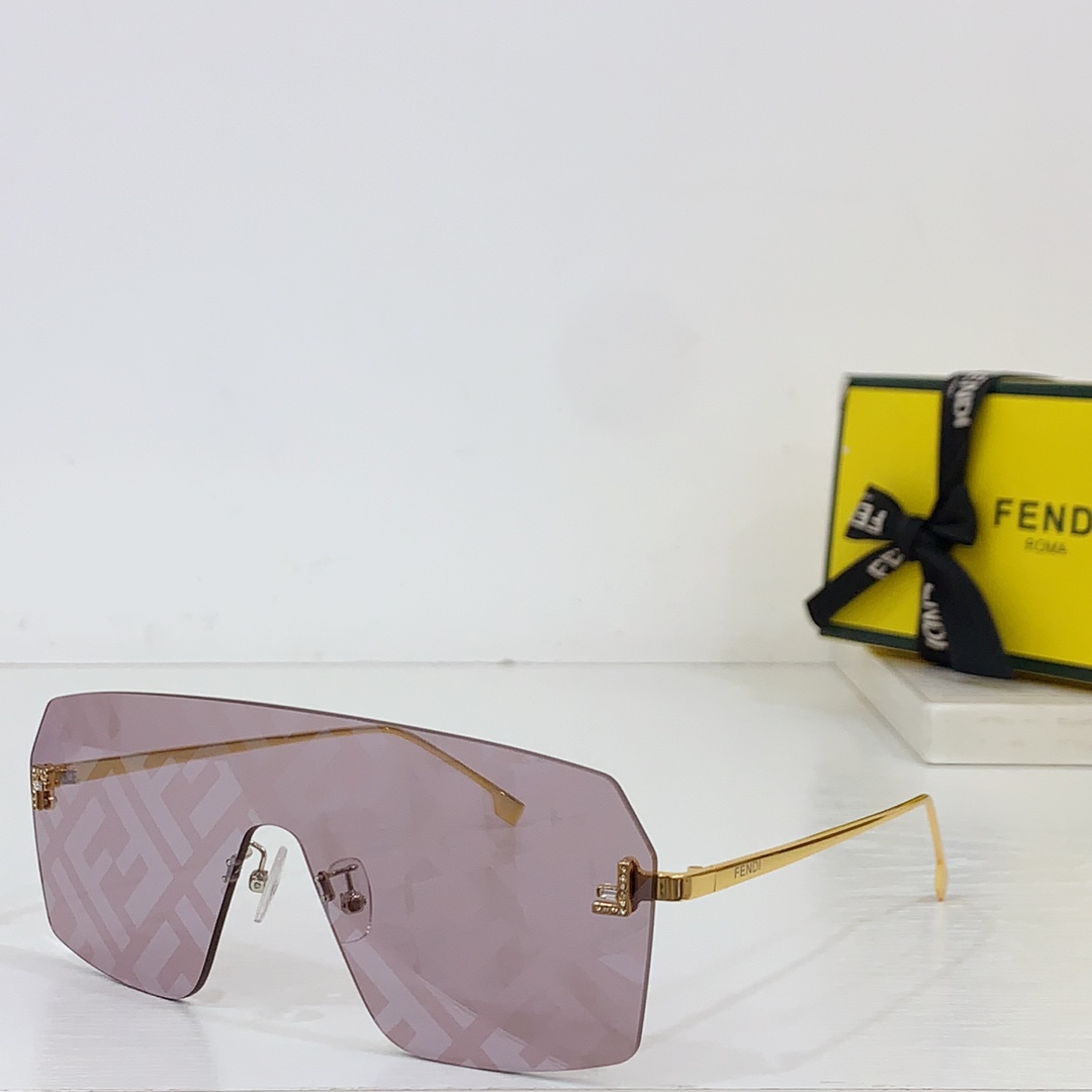 Fendi First Crystal Shield Sunglasses    FE4121US - EUR FASHION