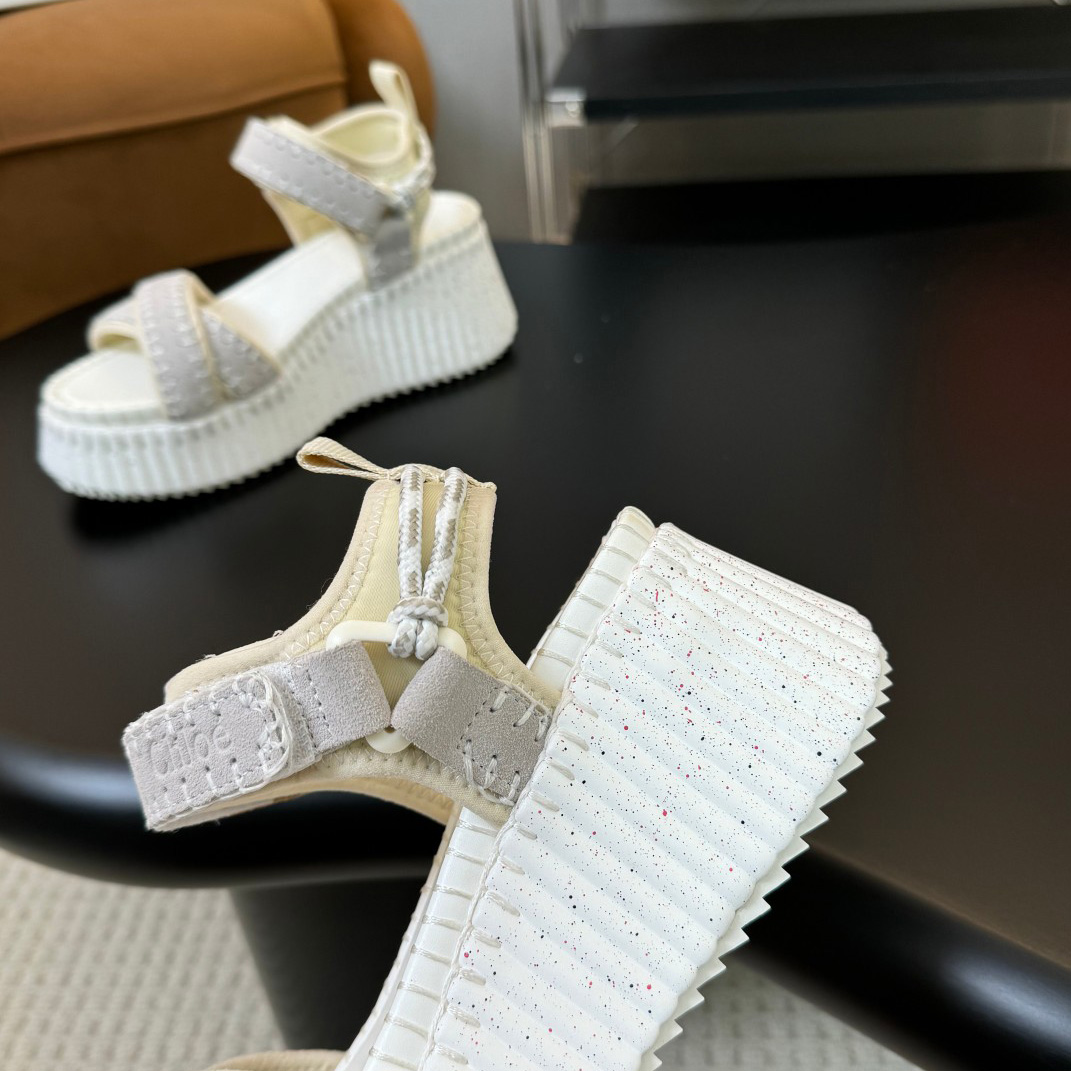 Chloe Nama Wedge Sandal - EUR FASHION