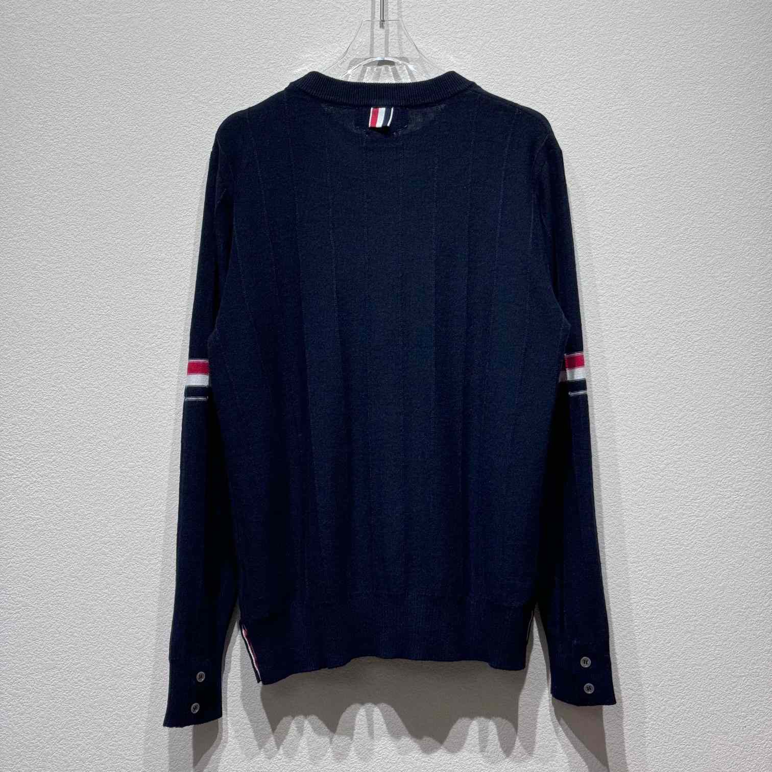 Thom Browne RWB-stripe Long-sleeve Jumper - EUR FASHION