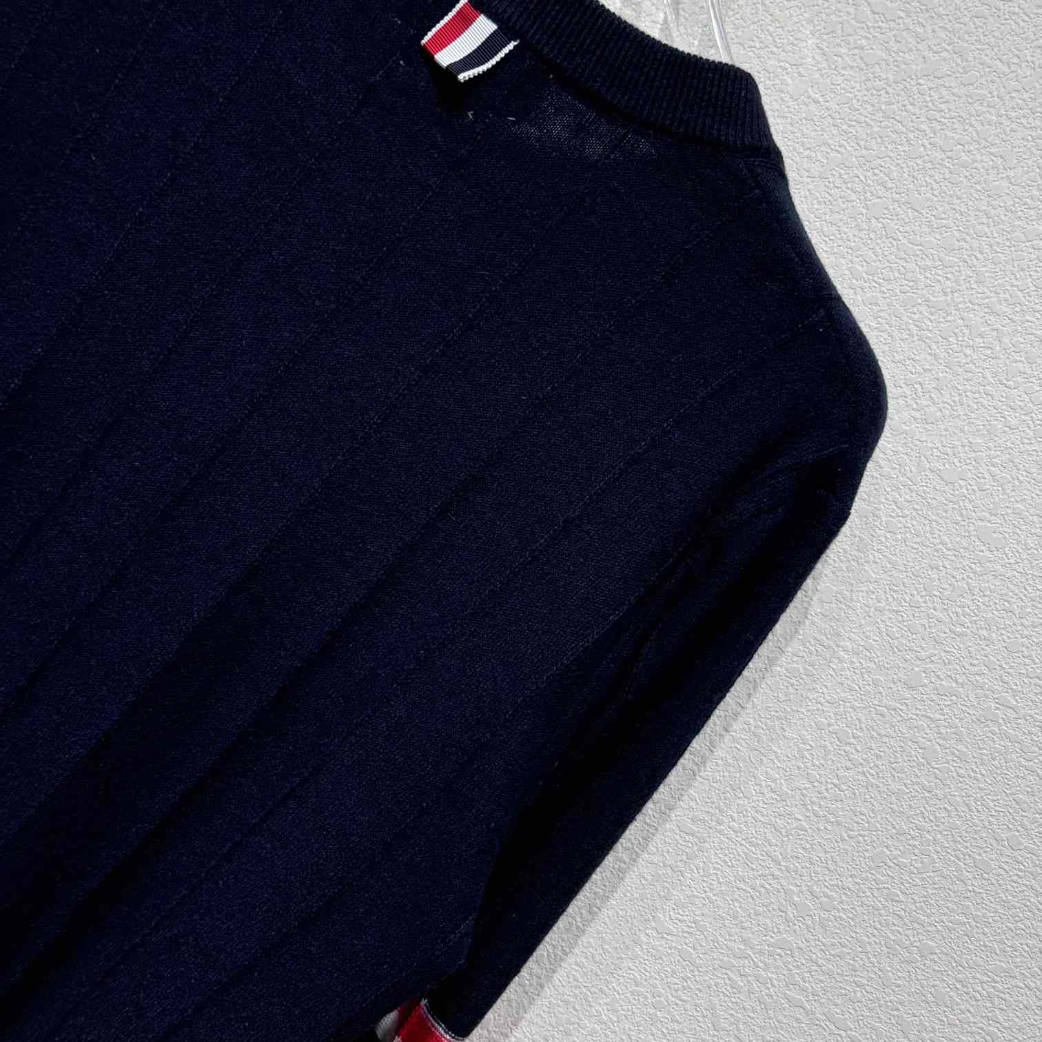 Thom Browne RWB-stripe Long-sleeve Jumper - EUR FASHION