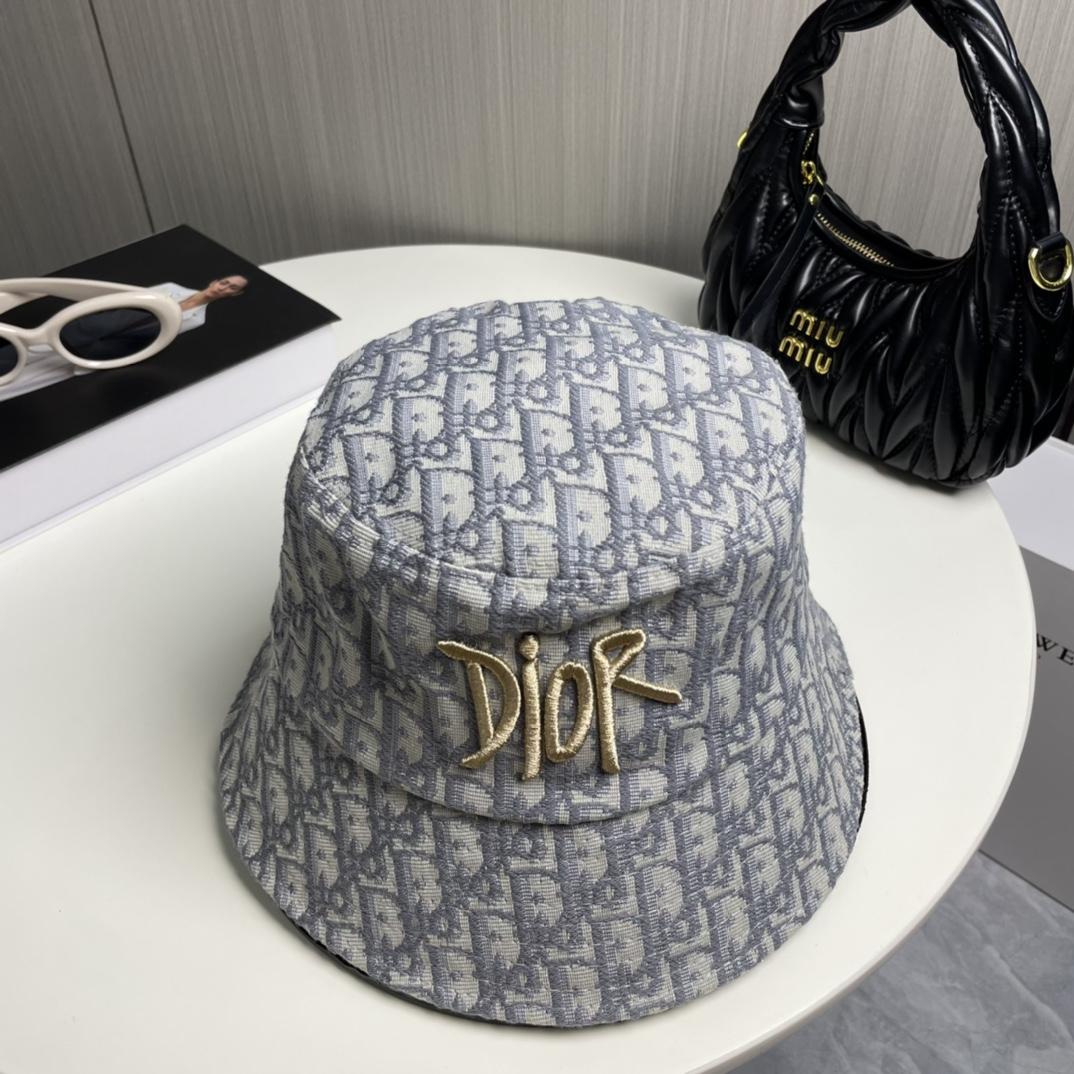 Dior Oblique Bucket Hat - EUR FASHION