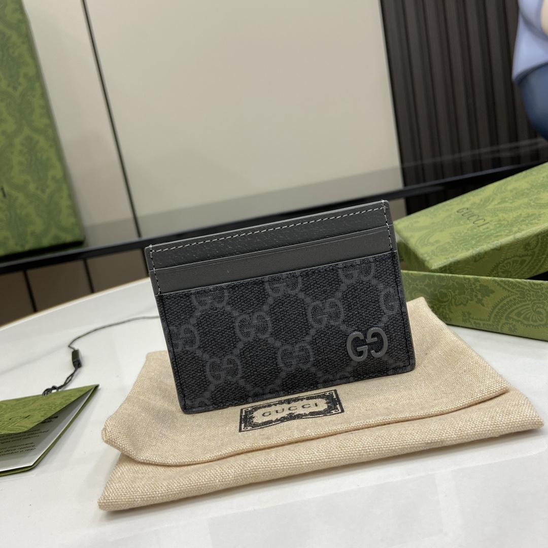 Gucci GG Card Case With GG Detail - EUR FASHION