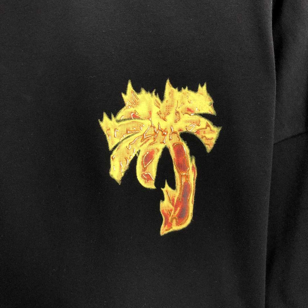 Palm Angels Burning Palm T-Shirt - EUR FASHION