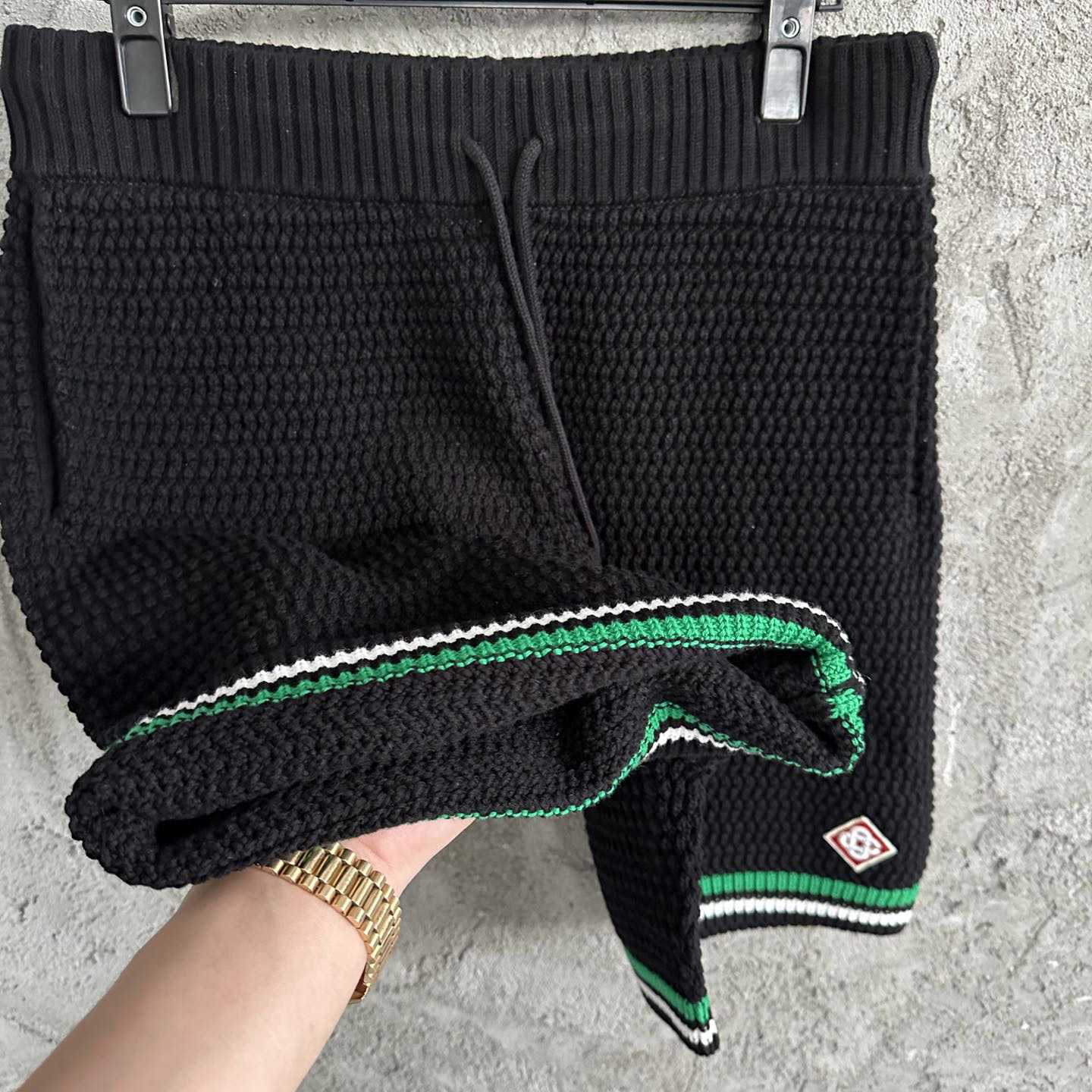 Casablanca Knit Cotton Tennis Shorts - EUR FASHION
