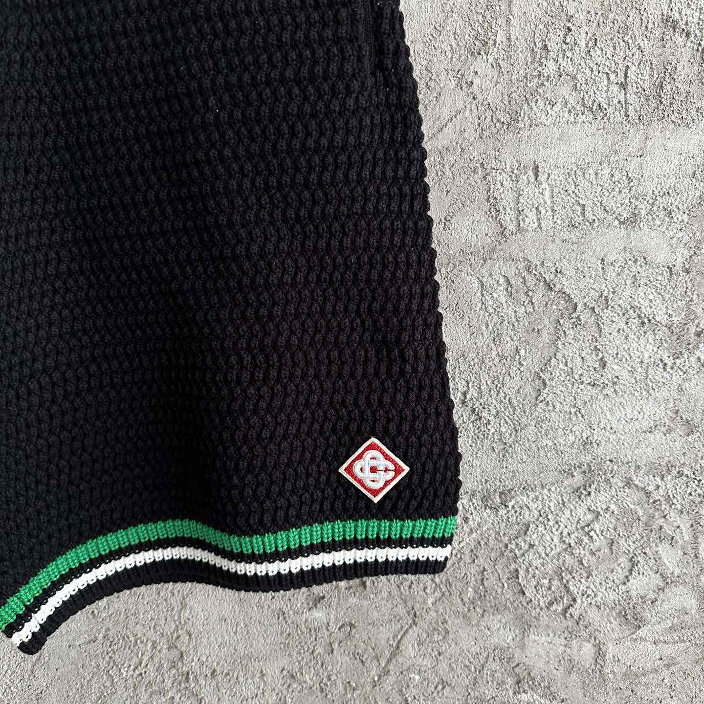 Casablanca Knit Cotton Tennis Shorts - EUR FASHION