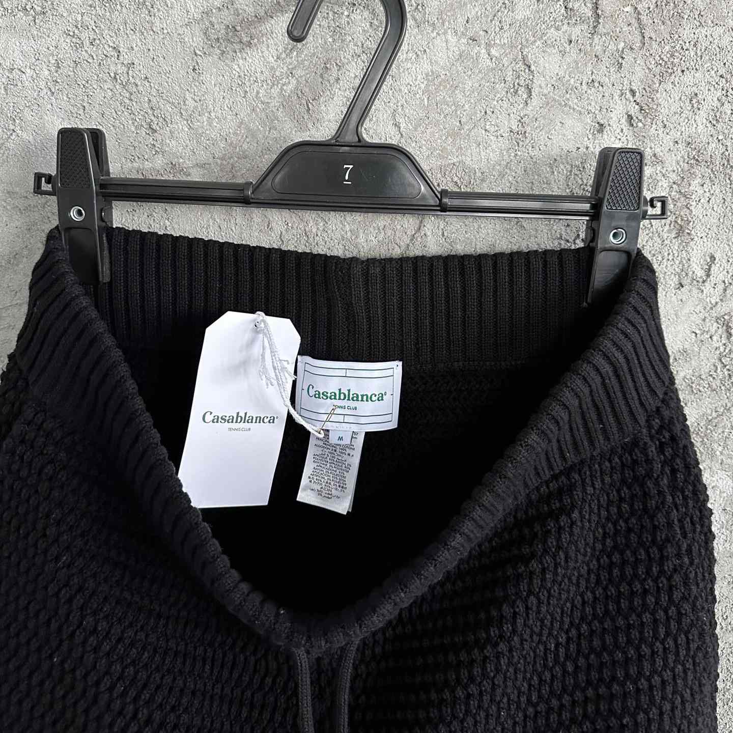 Casablanca Knit Cotton Tennis Shorts - EUR FASHION