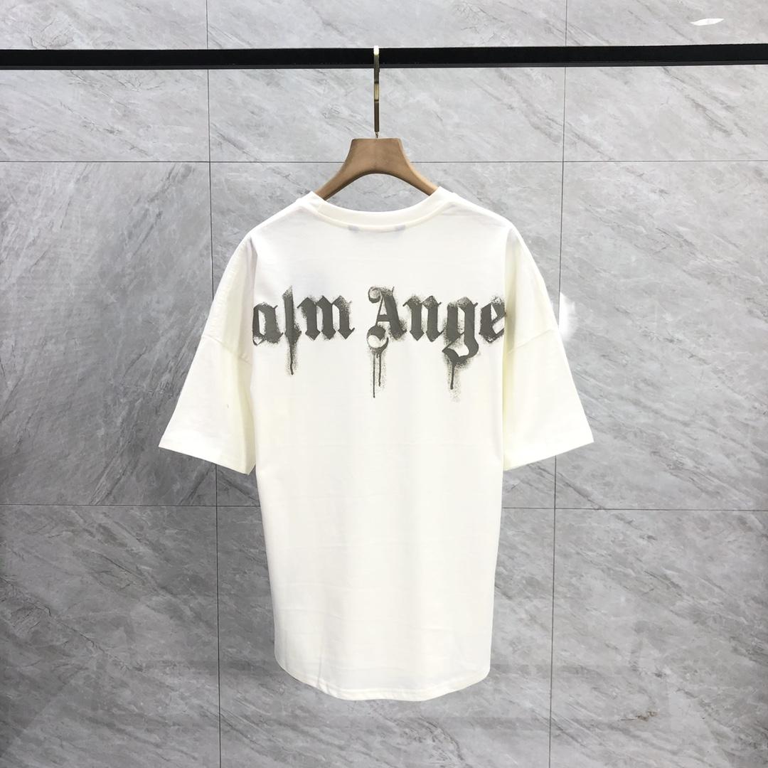 Palm Angels Portrait Pencil T-Shirt  - EUR FASHION