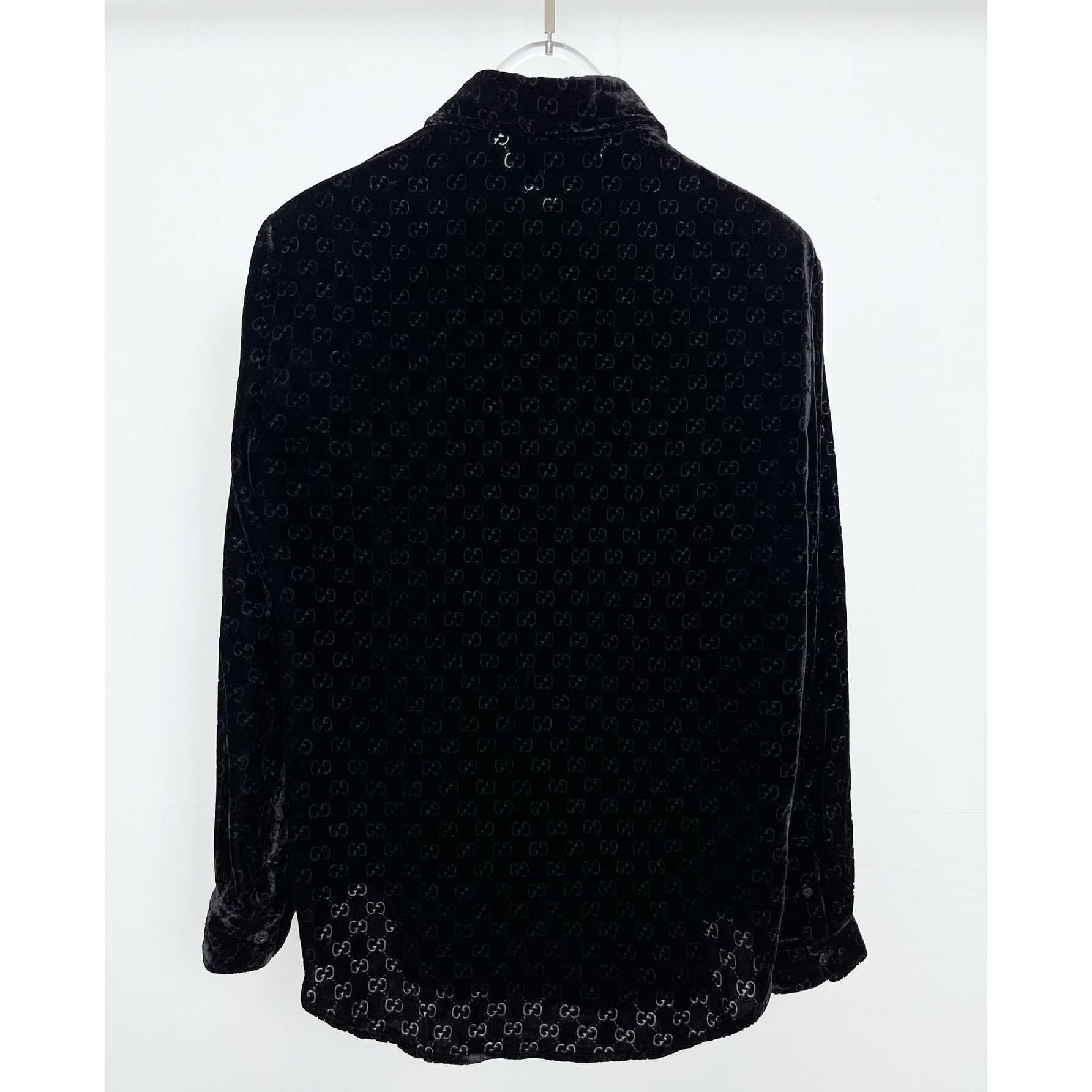 Gucci GG Velvet Oversized Shirt - EUR FASHION