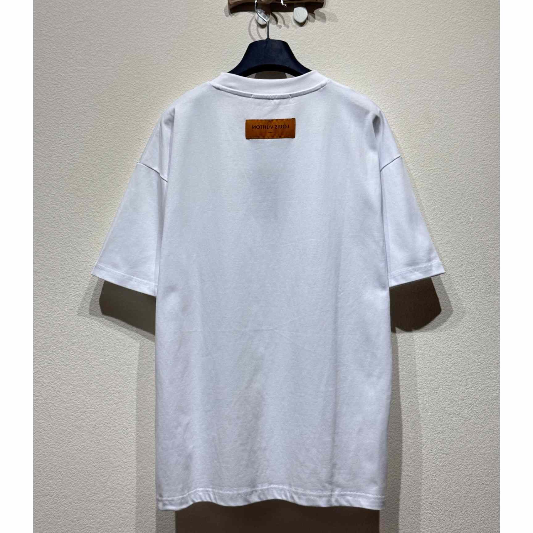 Louis Vuitton Flocked LV T-Shirt - EUR FASHION