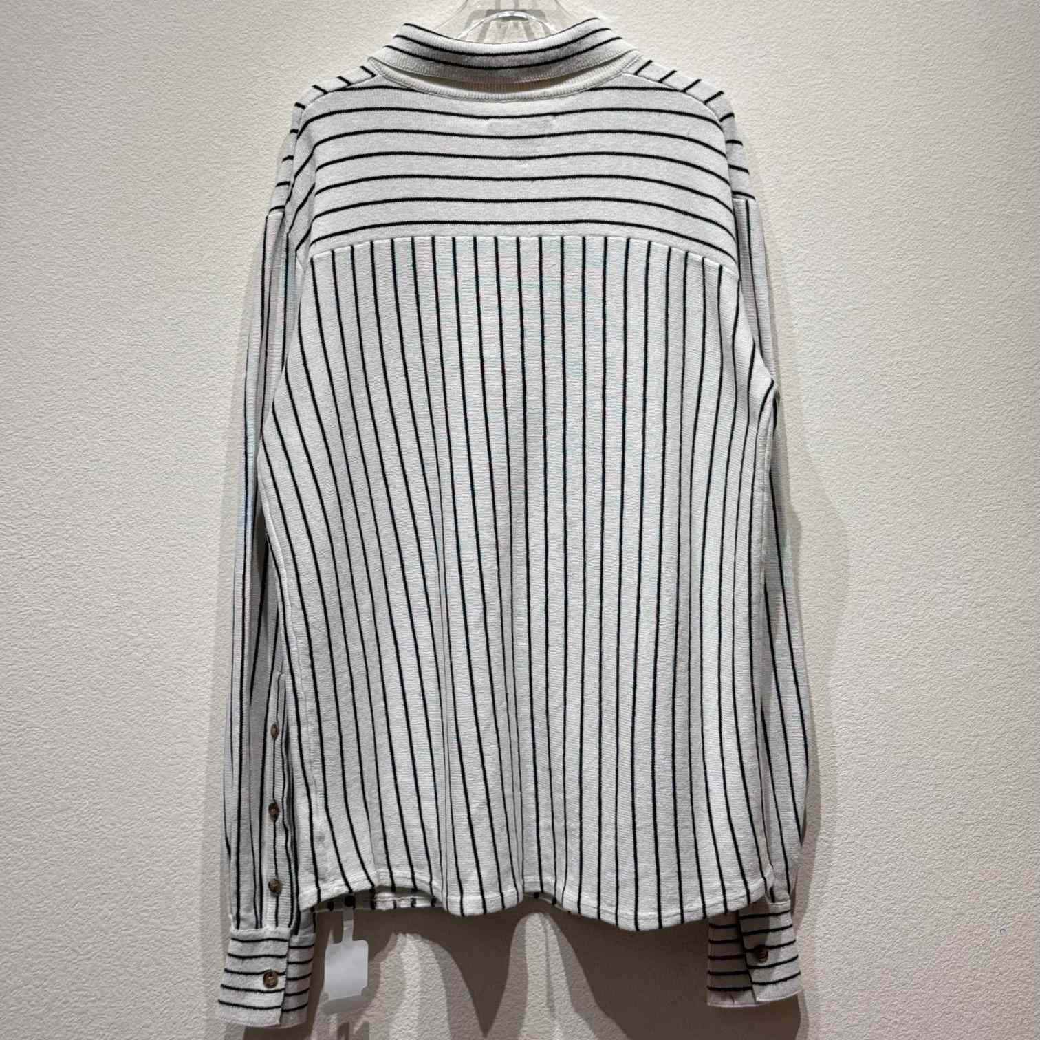 Bottega Veneta Pinstripe Knitted Linen Shirt - EUR FASHION