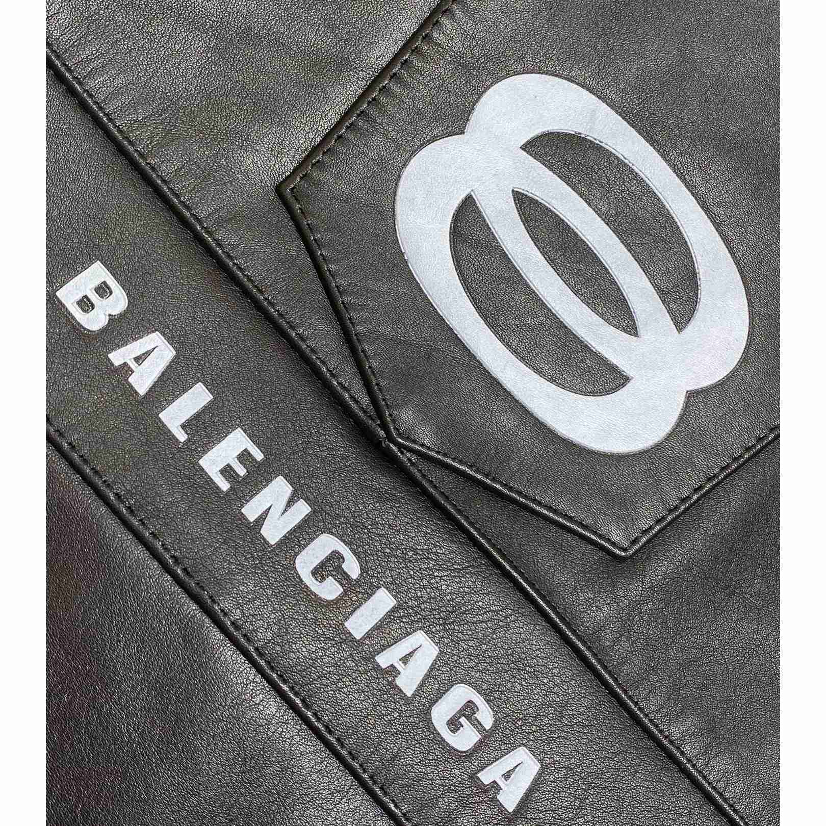 Balenciaga Unity Sports Icon Racer Jacket In Black  - EUR FASHION