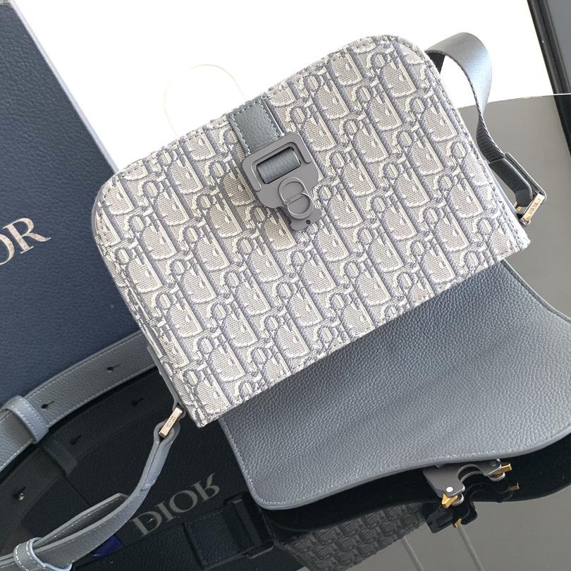 Dior Small Saddle Messenger Bag With Flap - EUR FASHION
