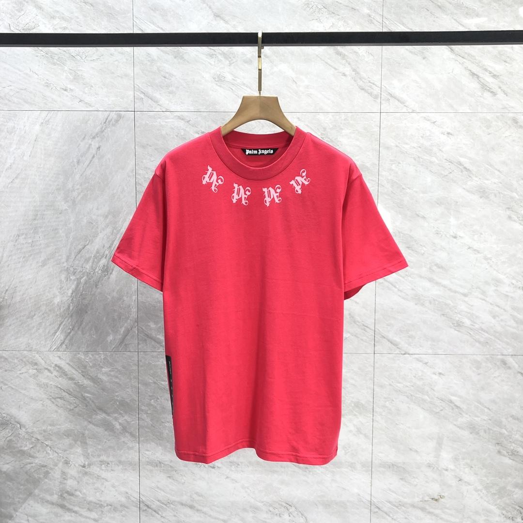 Palm Angels Statement Monogram T-Shirt  - EUR FASHION