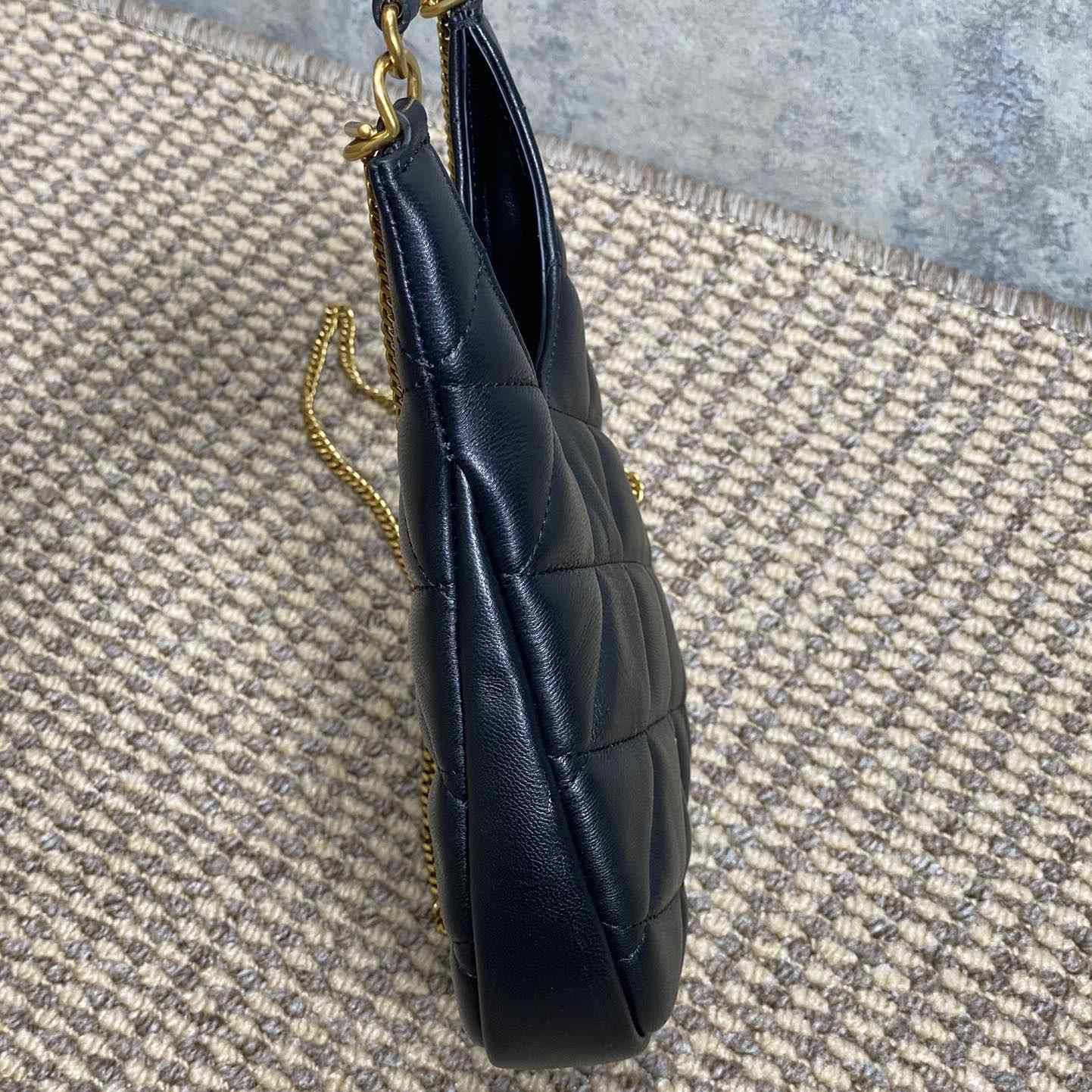 Saint Laurent Sade Hobo In Lambskin - EUR FASHION