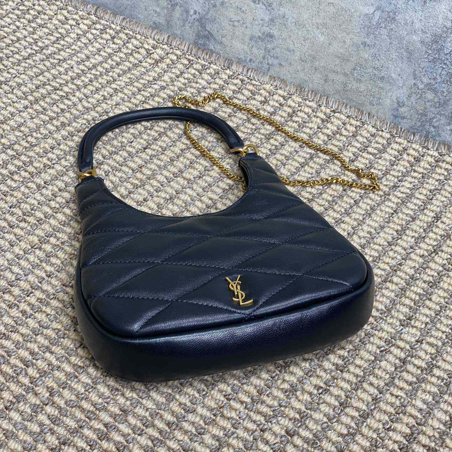 Saint Laurent Sade Hobo In Lambskin - EUR FASHION