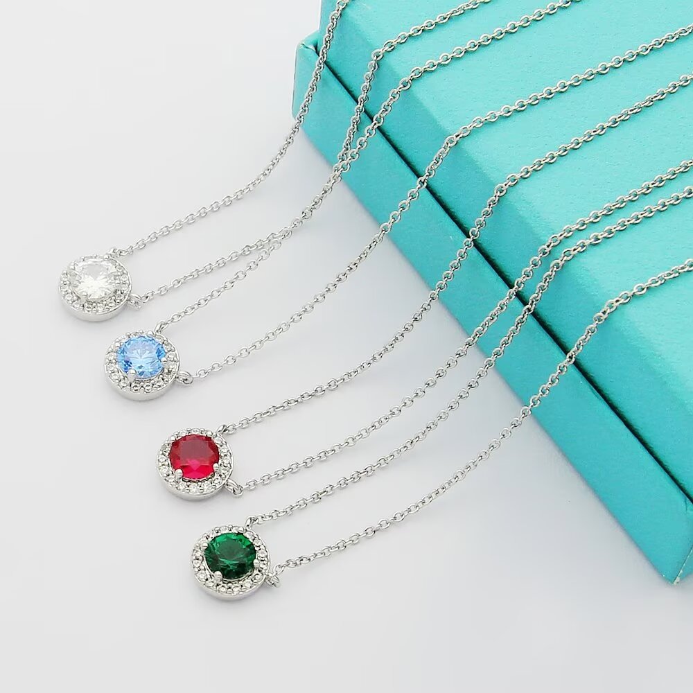 Tiffany Soleste Pendant Necklaces - EUR FASHION