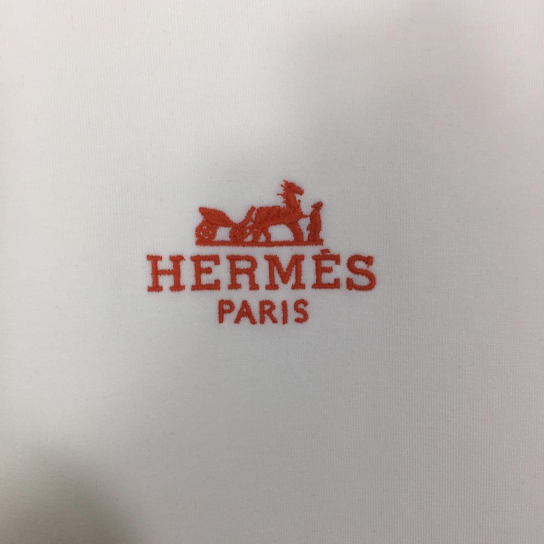 Hermes Cotton T-Shirt  - EUR FASHION