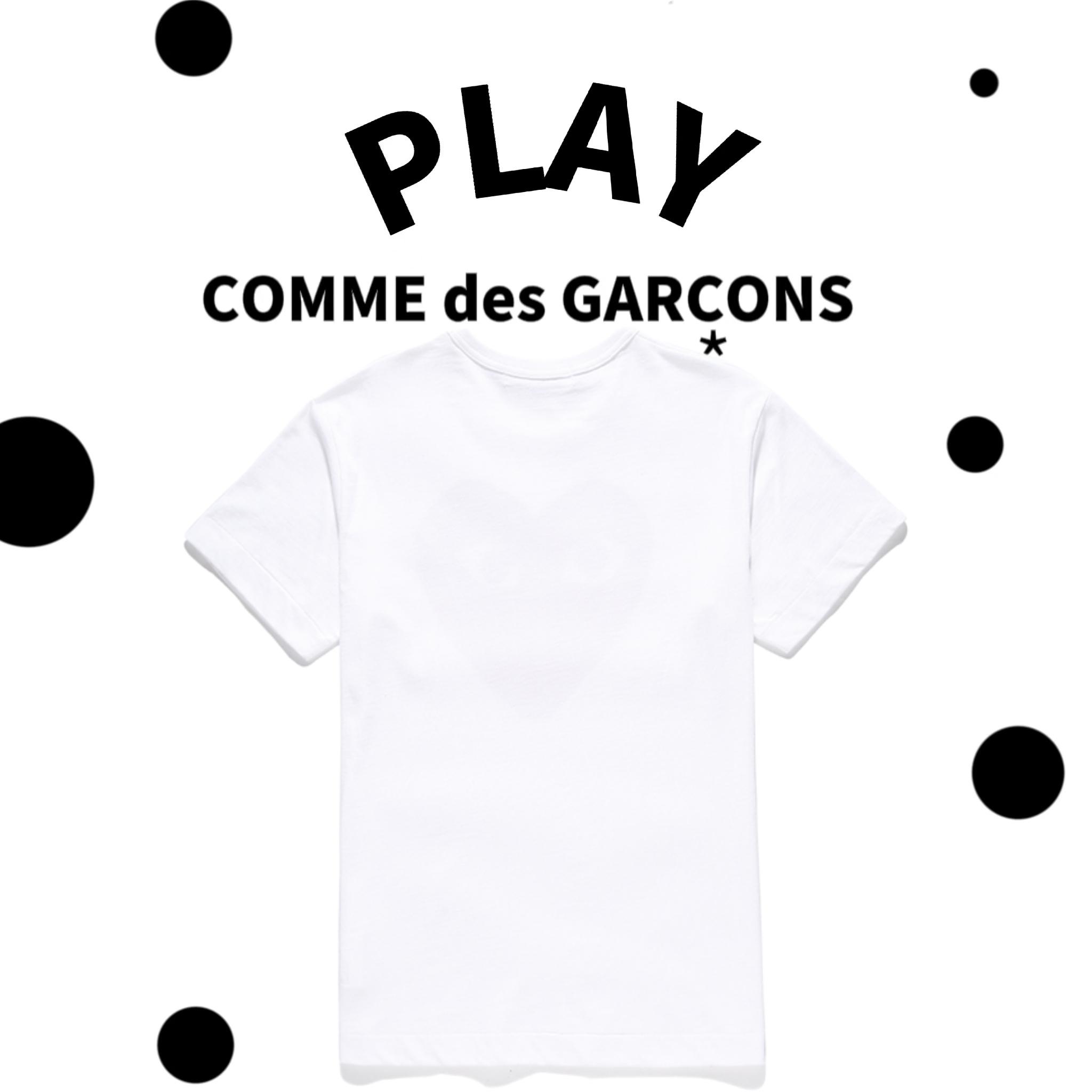 Play Comme Des Garcons Heart Logo T-shirt - EUR FASHION