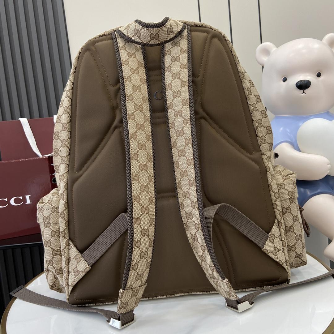 Gucci Large Backpack With Gucci Logo - EUR FASHION